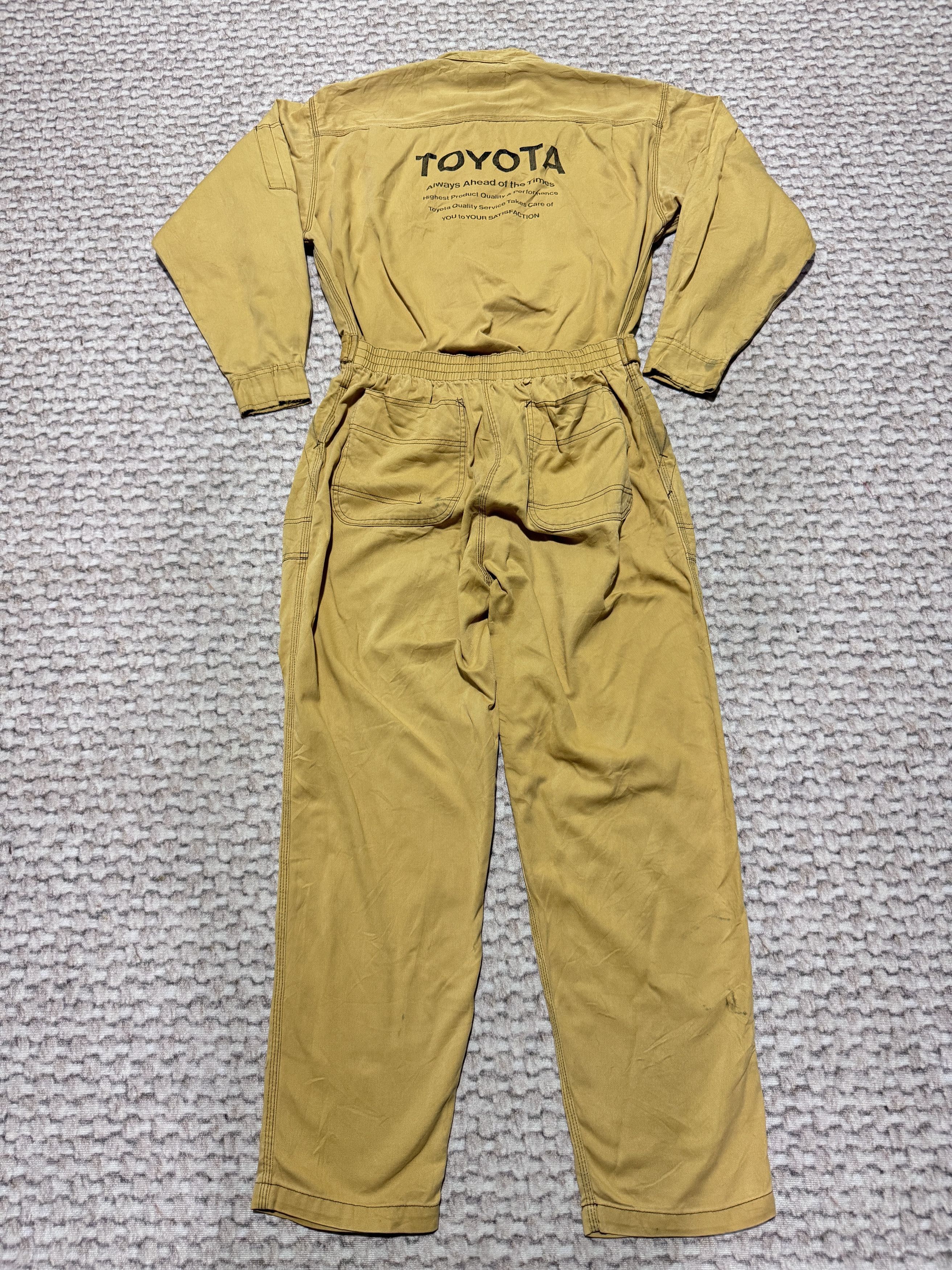 Sports Specialties Vintage Toyota TRD Script Mechanic Coverall Dirty Oil Size M Size US 33 - 3 Thumbnail