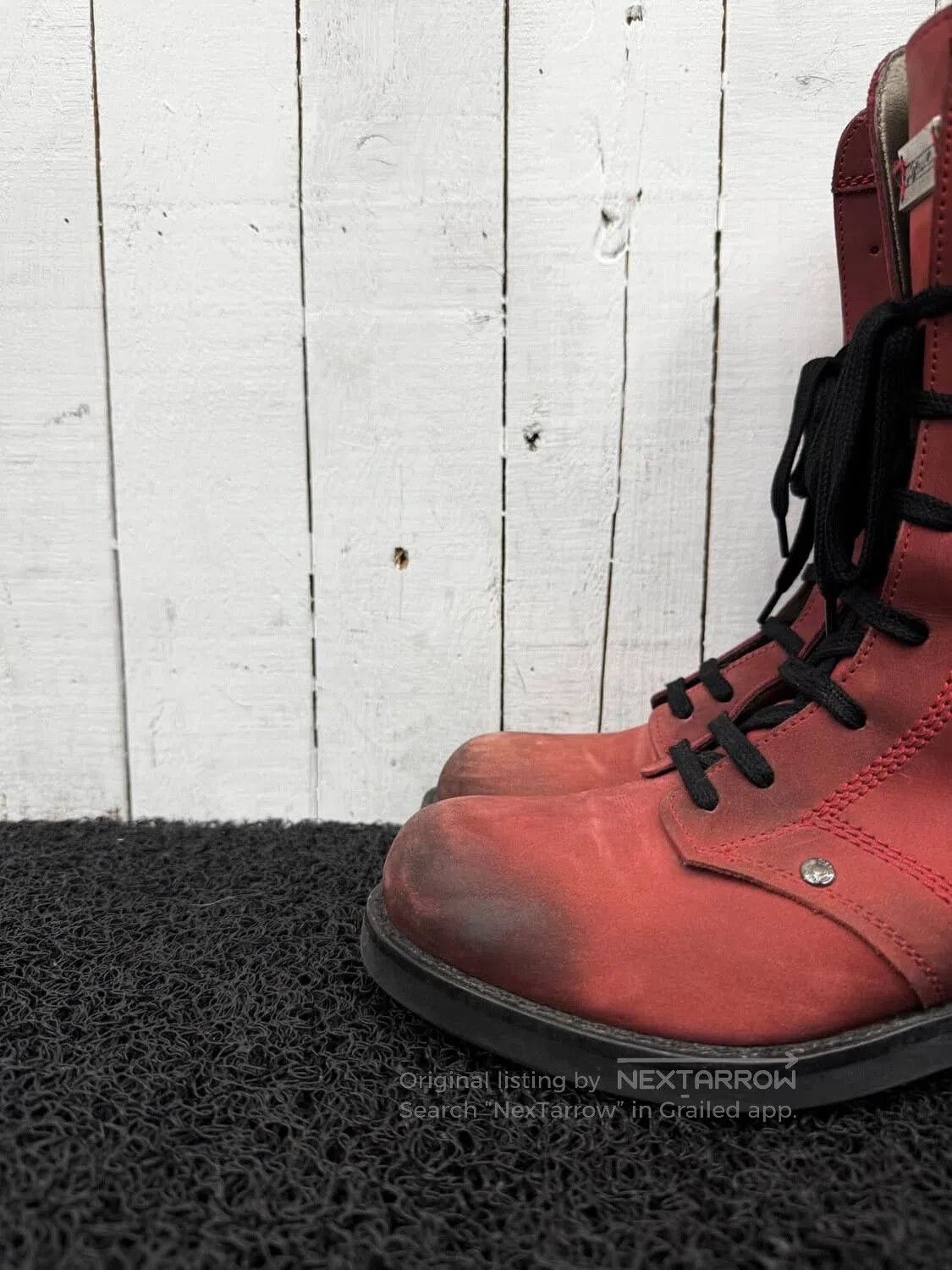 Diesel Diesel Vintage Red Boots. Size US 7 / EU 40 - 4 Thumbnail