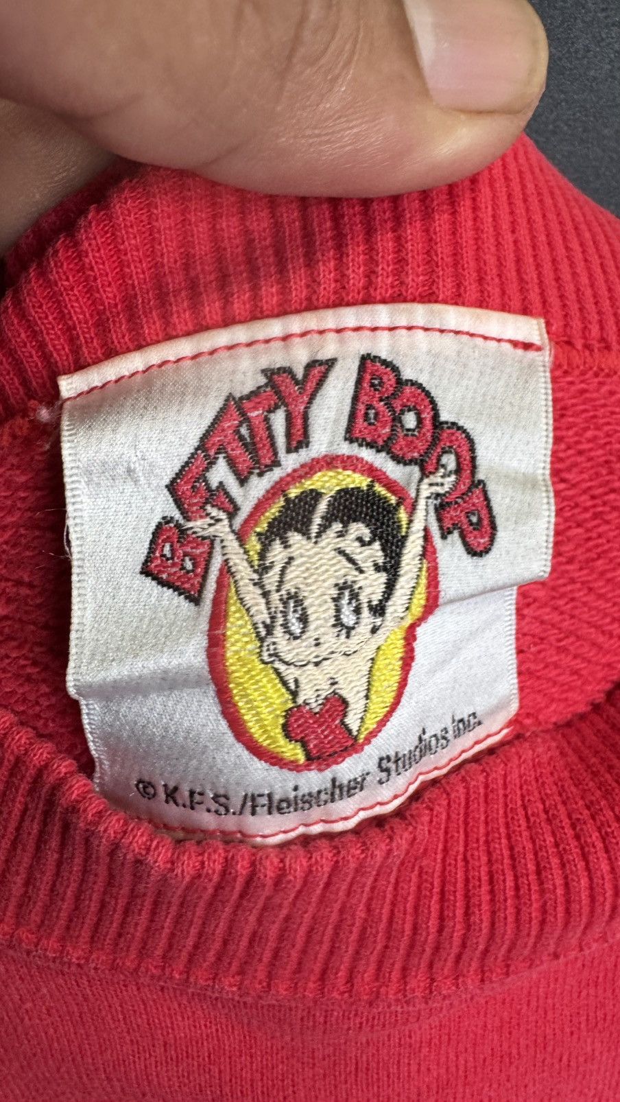 Vintage Vintage Betty Boop Crewneck Sweatshirt Size US M / EU 48-50 / 2 - 2 Thumbnail