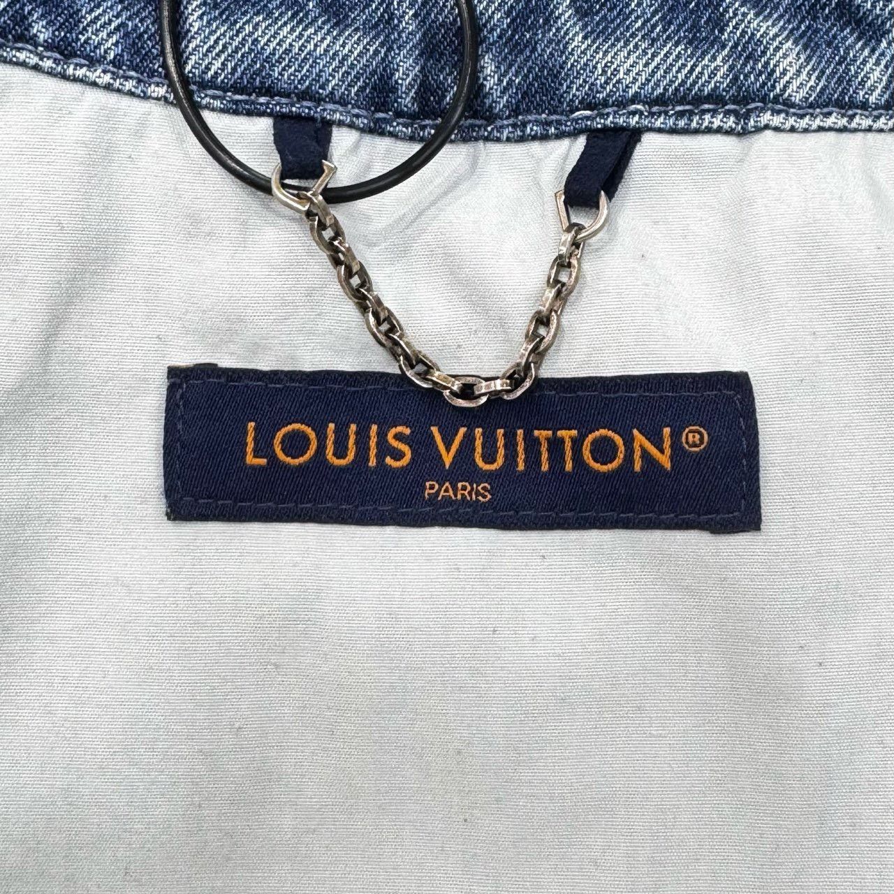 Louis Vuitton LOUIS VUITTON LV New Lumberjack Embossed Laohua Denim Short Size US M / EU 48-50 / 2 - 5 Thumbnail