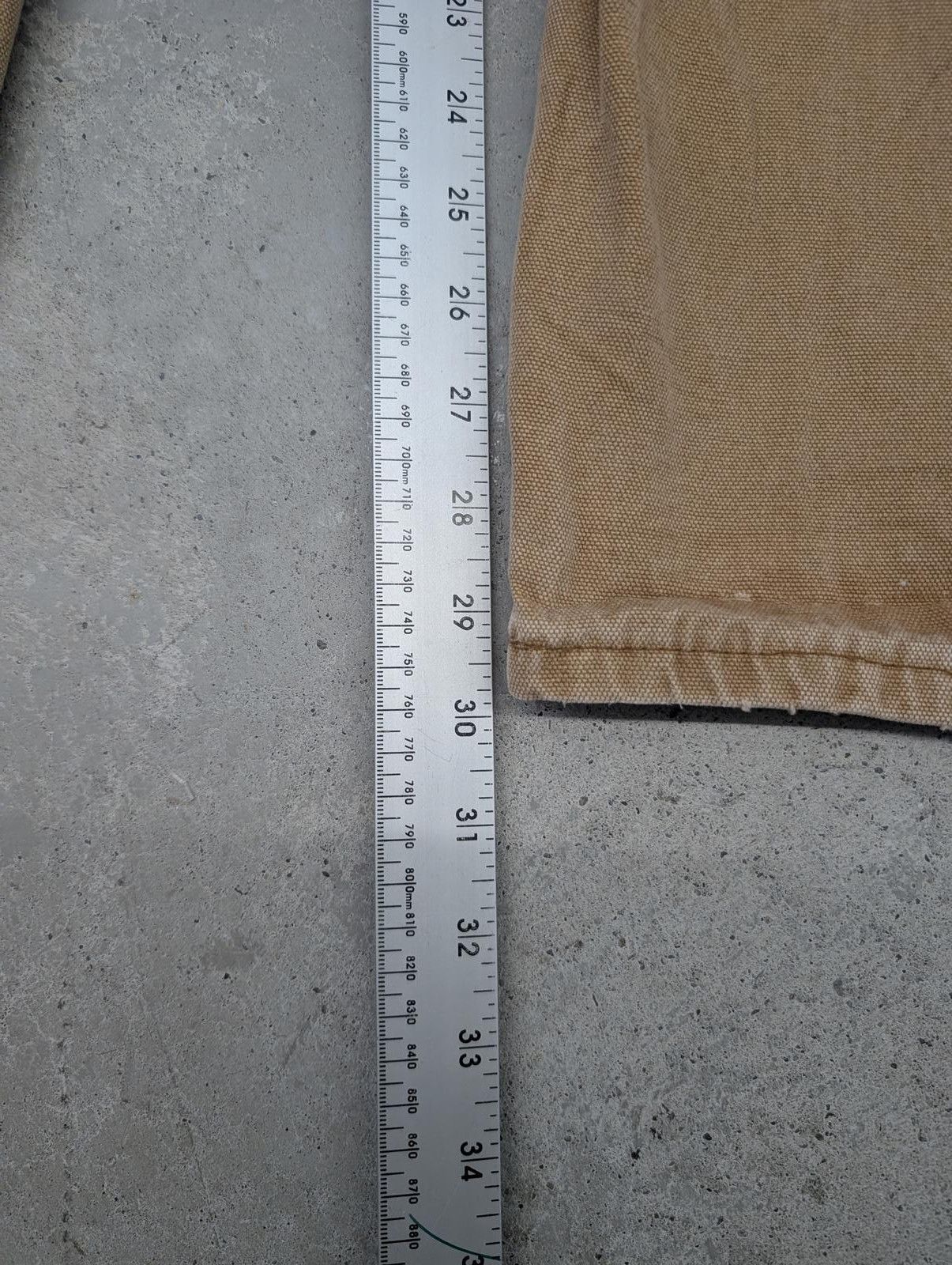 Dickies Early 2000s Y2K Dickies Beige Carpenter Canvas Pants Size US 38 / EU 54 - 4 Thumbnail