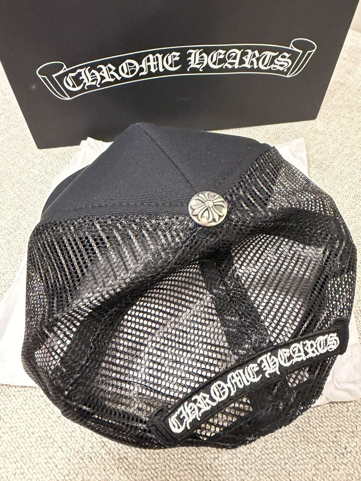 Chrome Hearts Chrome Hearts Camo Cemetery Cross Patch Trucker Size ONE SIZE - 2 Thumbnail