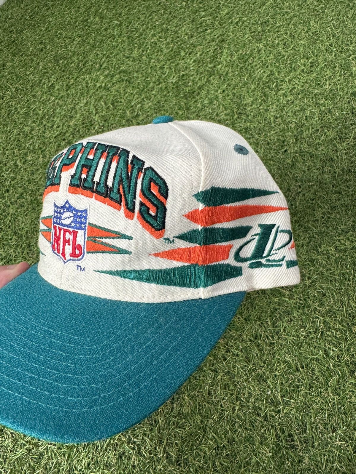 Logo Athletic Miami Dolphins snapback diamond cut Size ONE SIZE - 2 Thumbnail