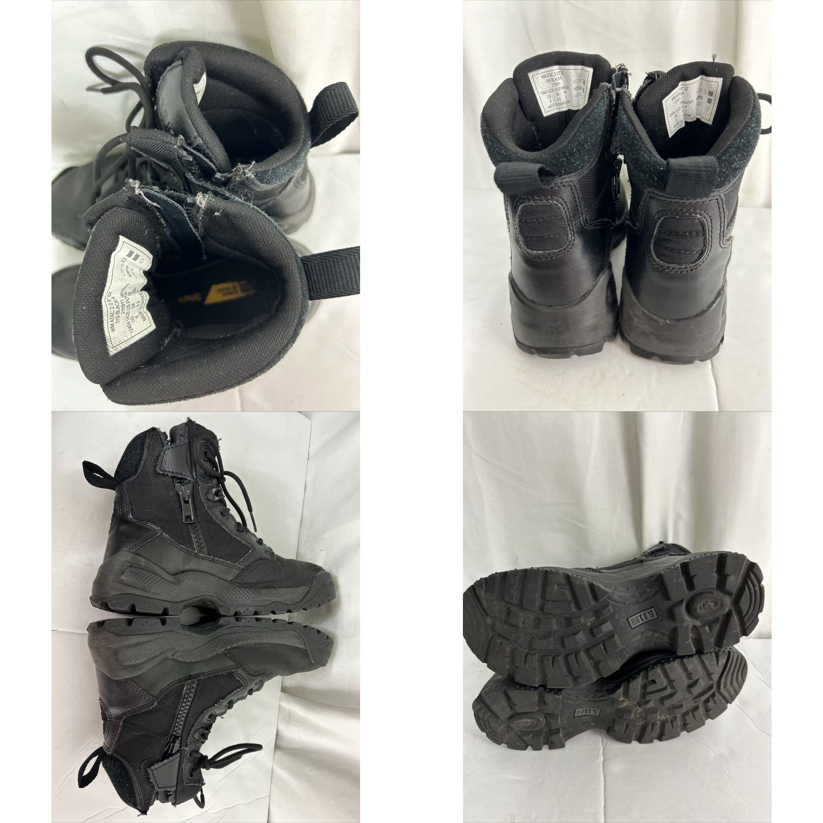 Vintage **5.11 Tactical Womens Size 6 Black Zipper Boot Atac 2.0** User: 5.11 Tactical Womens Size 6 Black Zipper Boot Atac 2.0 Size US 6 / IT 36 - 9 Thumbnail