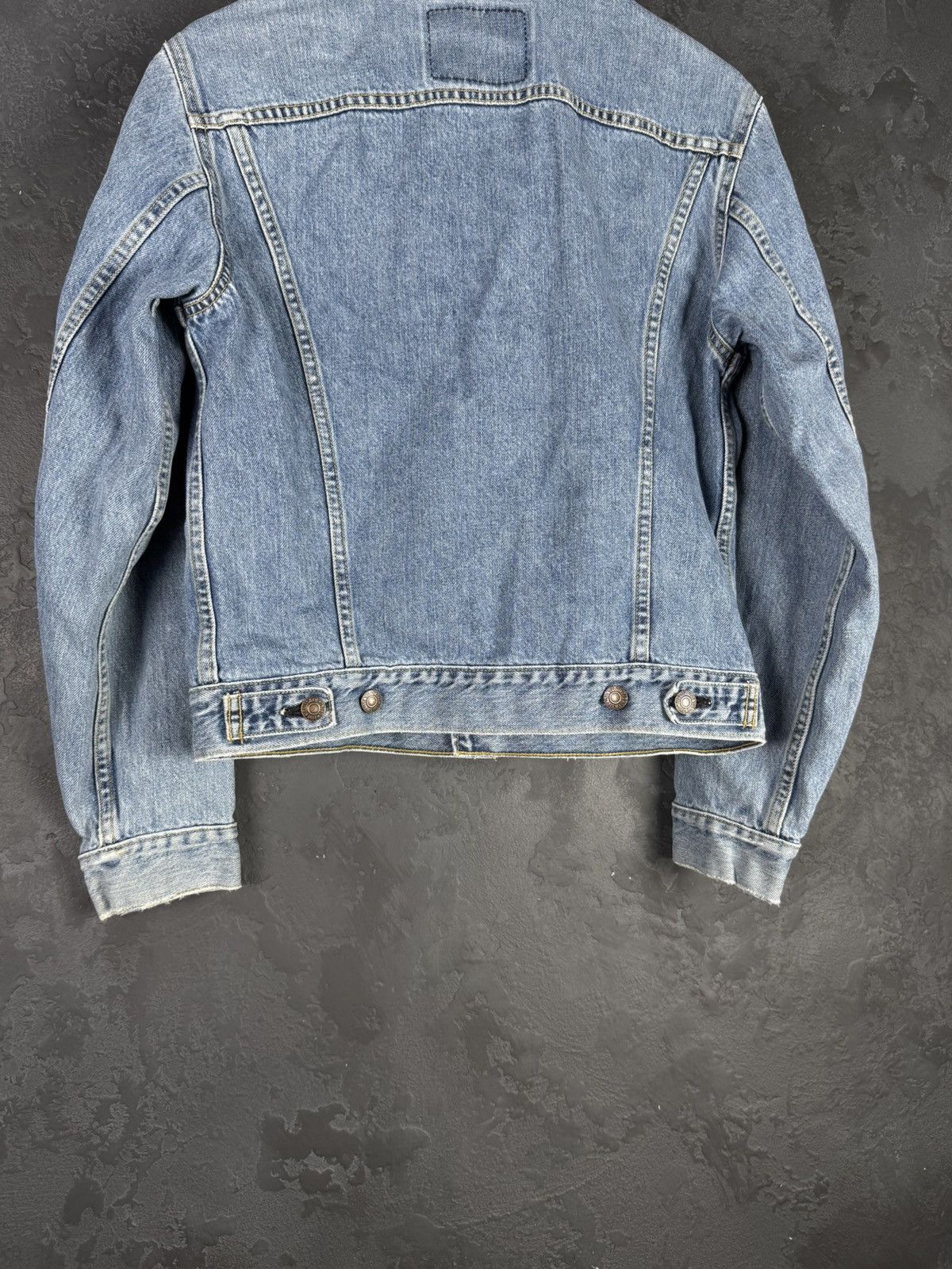 Levi's Vintage Clothing Rare Levi’s Japan 77557-0208 Big E Vintage Denim Jacket Size US XS / EU 42 / 0 - 8 Thumbnail