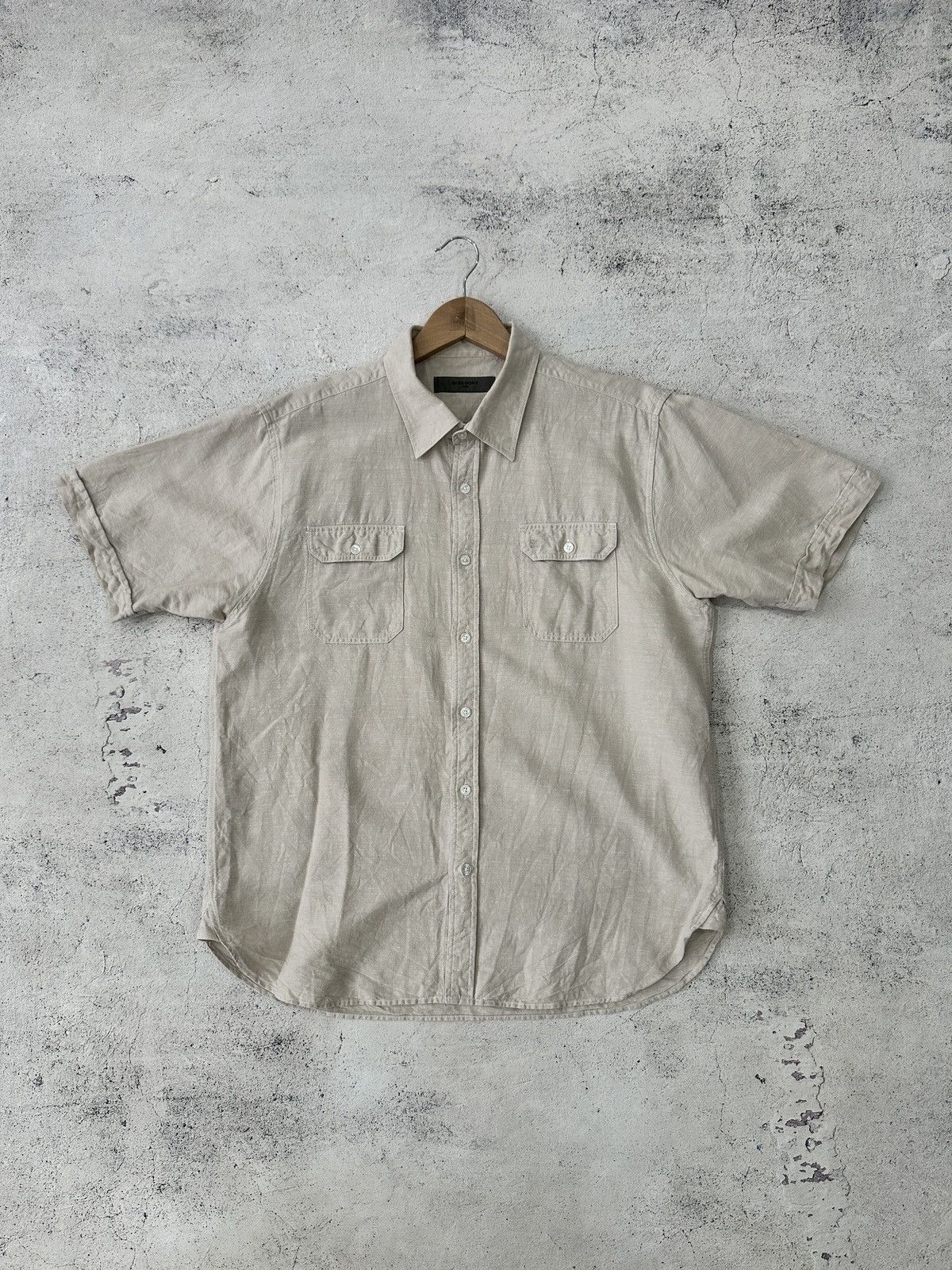 Givenchy Givenchy Linen Shirt Size US L / EU 52-54 / 3 - 1 Thumbnail