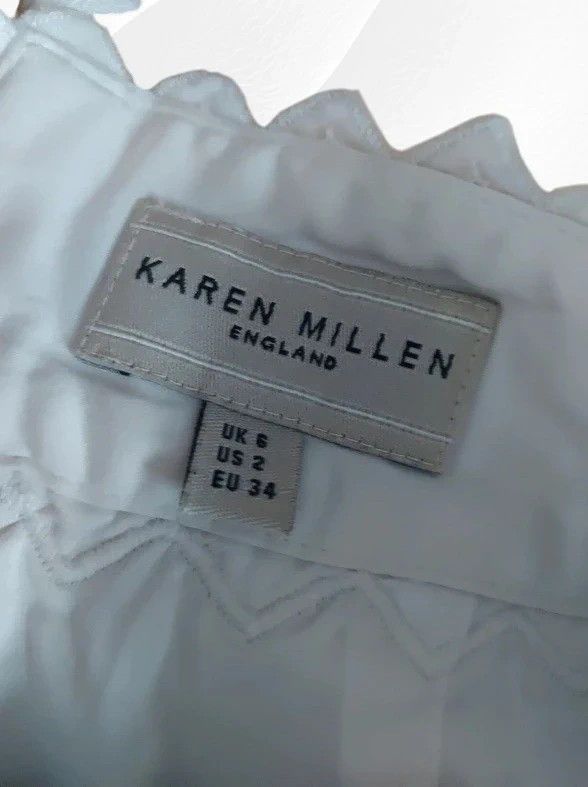 Karen Millen Karen Millen white skirt 6 Size 26" / US 2 / IT 38 - 5 Thumbnail