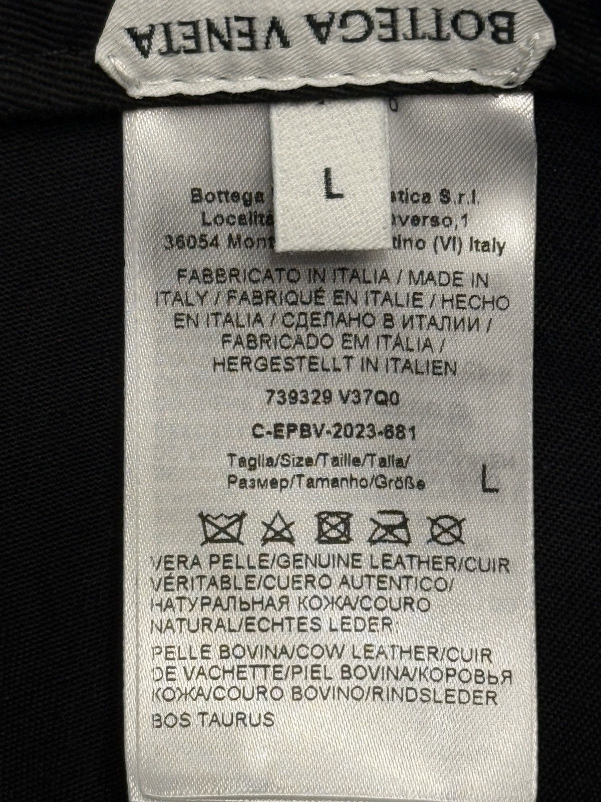 Bottega Veneta Bottega Veneta Printed Leather Cap NWT Size ONE SIZE - 10 Thumbnail