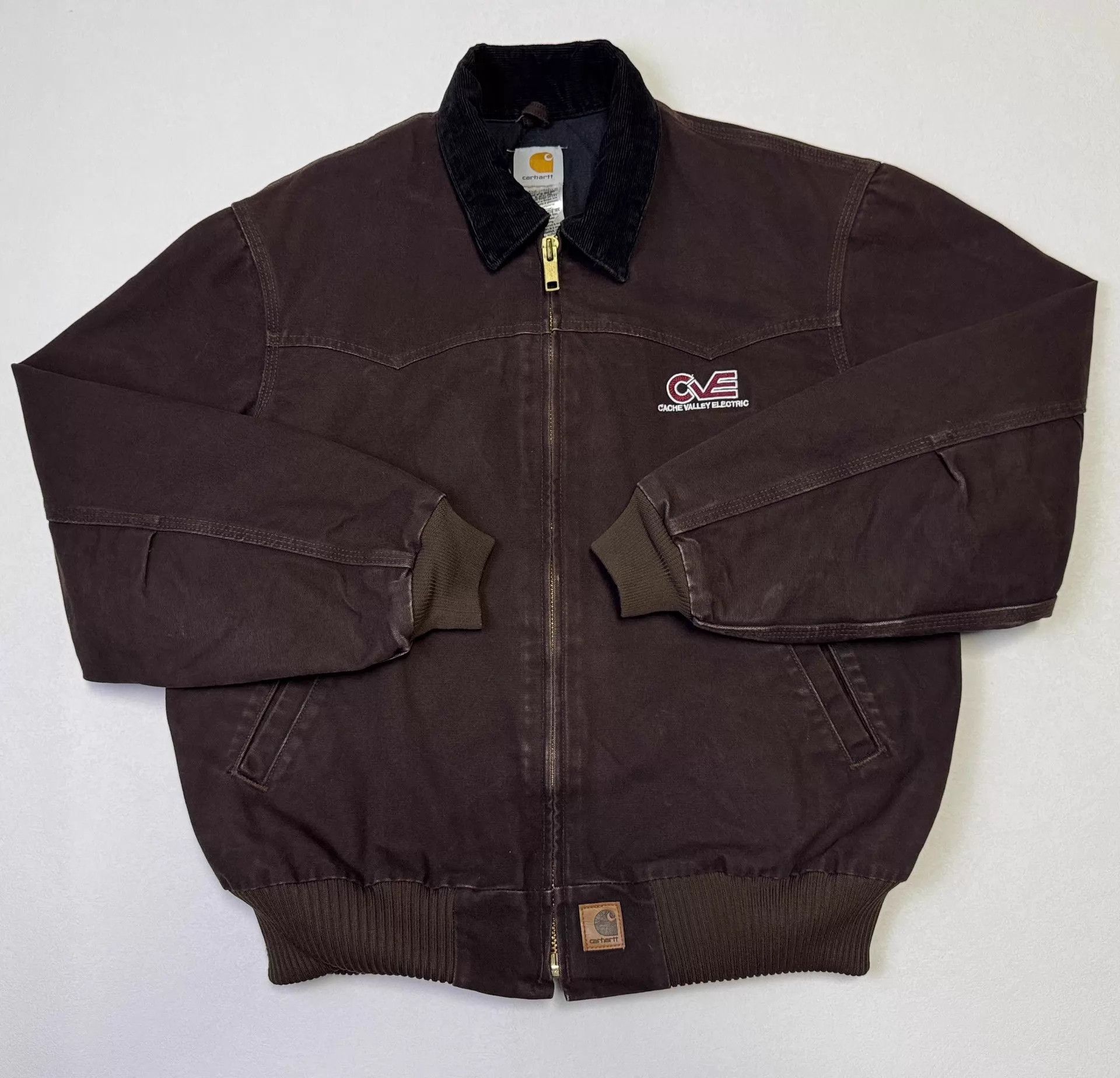 Carhartt Carhartt J14 Santa Fe Vintage Dark Brown L Jacket Size US L / EU 52-54 / 3 - 1 Thumbnail
