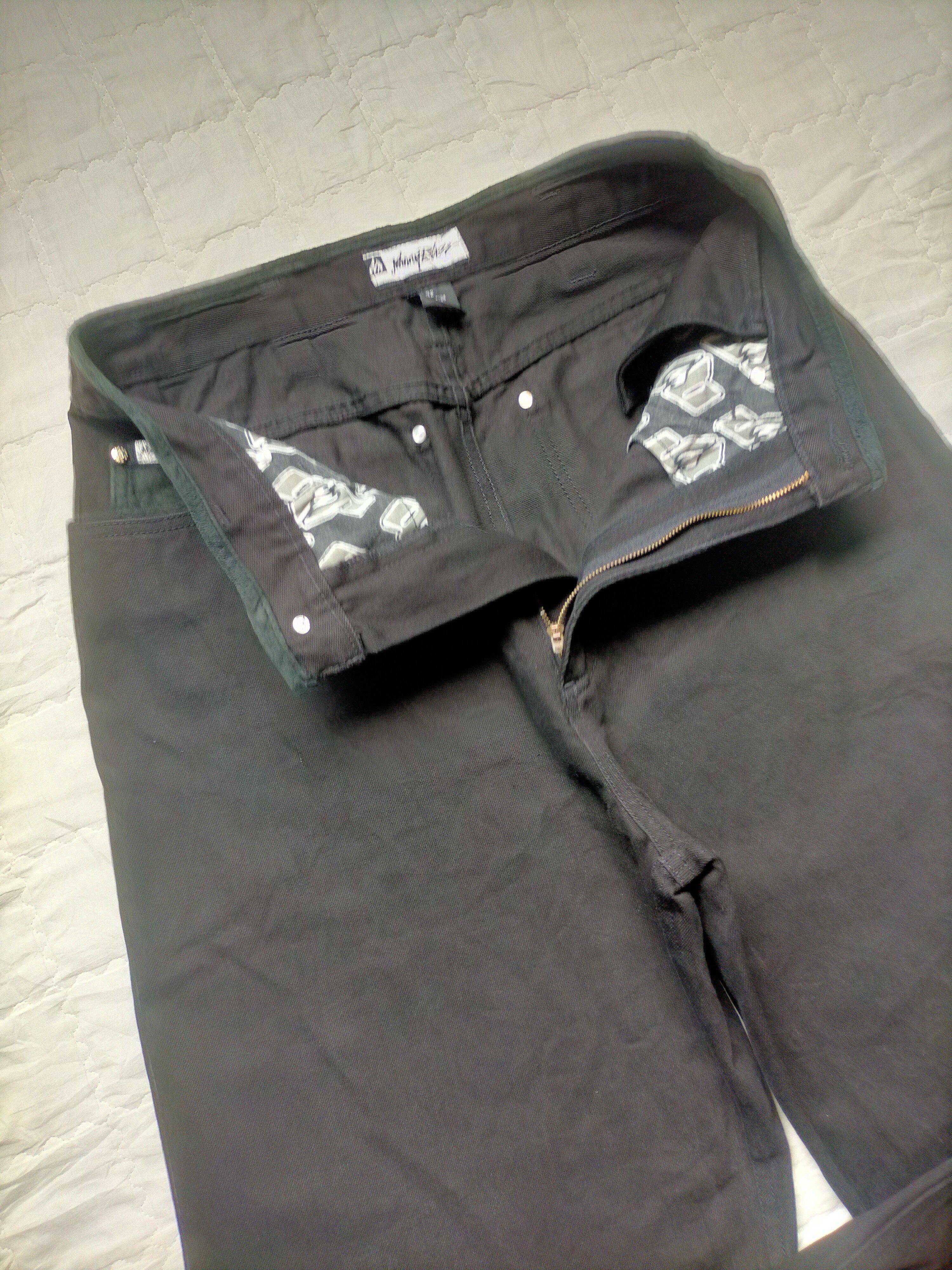 JNCO Johnny Blaze Baggy Carpenter Hip Hop Black Jeans Size US 32 / EU 48 - 9 Thumbnail