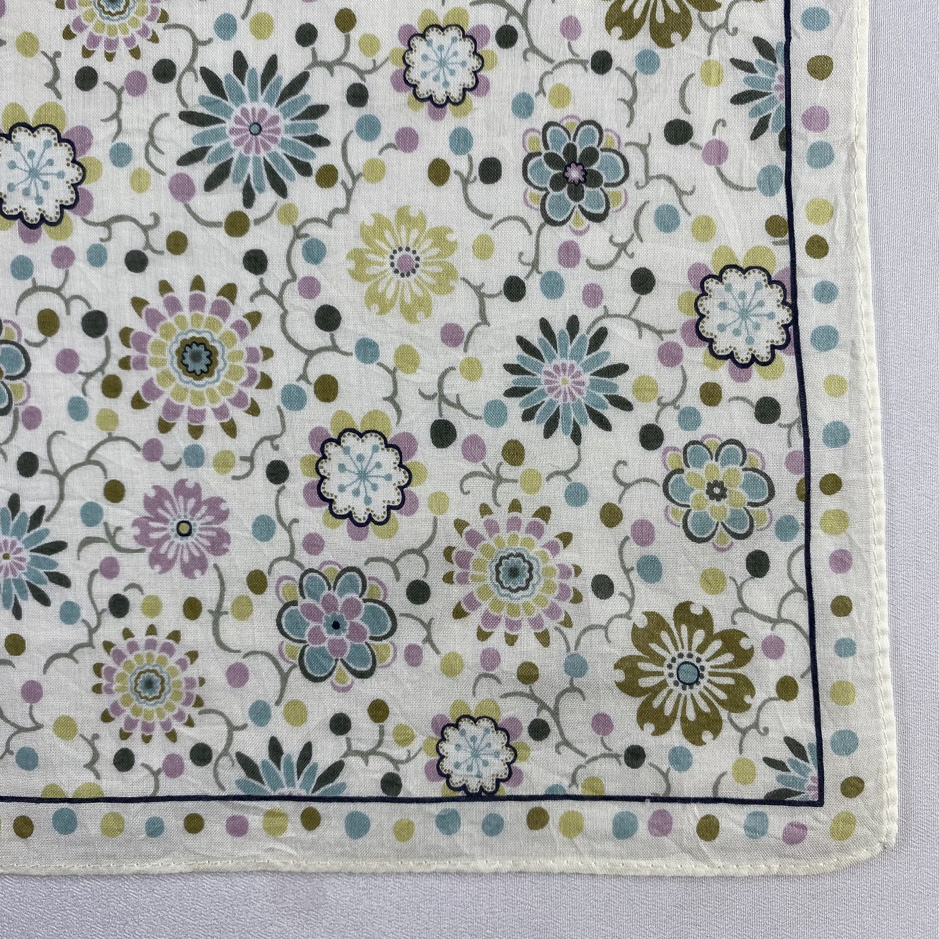 Liberty × Vintage Intermode Liberty Neckerchief / Bandana / Handkerchief-P1107 Size ONE SIZE - 3 Thumbnail