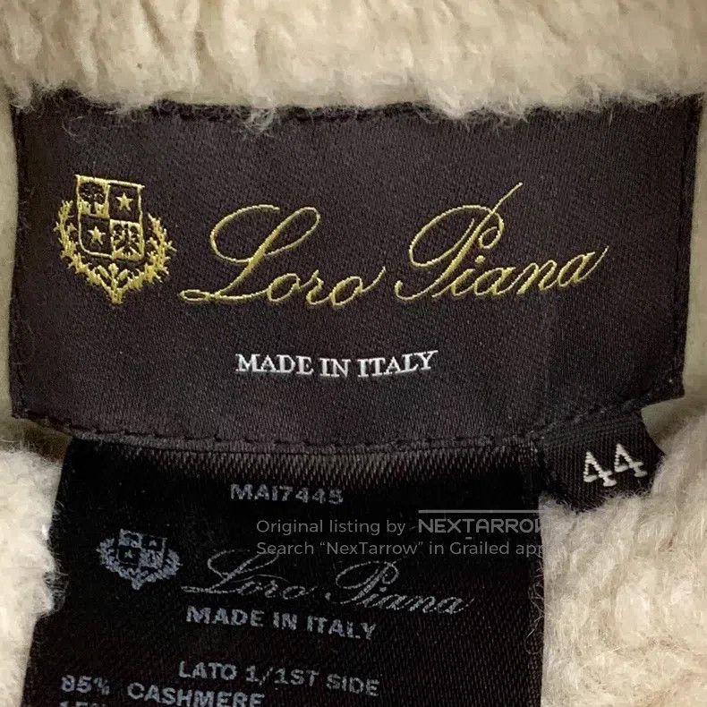 Loro Piana Loro Piana Dark brown cashmere hooded zipper long-sleeve r Size M / US 6-8 / IT 42-44 - 8 Thumbnail