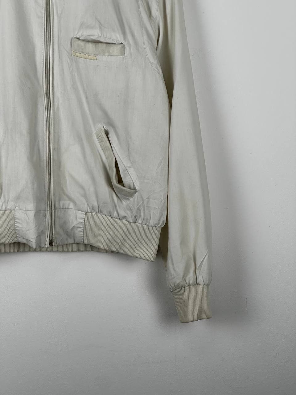 Members Only × Vintage Vintage 80’s Members Only Charcoal White Lightweight Jacket Size US S / EU 44-46 / 1 - 4 Thumbnail