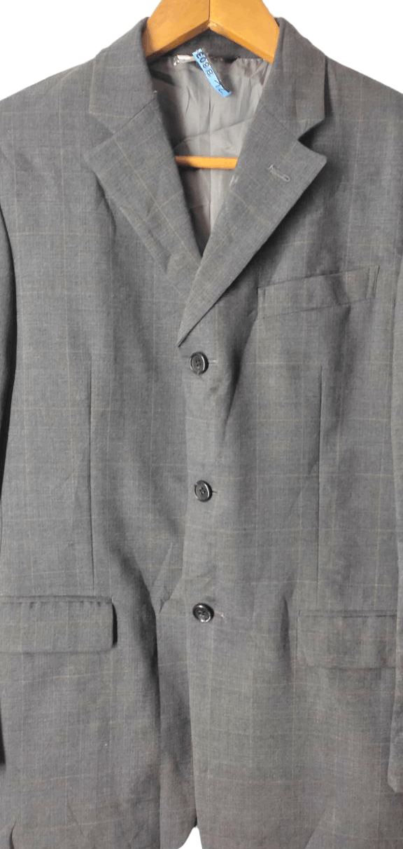 Yohji Yamamoto SCASNY YSACCS BY YOHJI YAMAMOTO JAPAN DESIGN BLAZER JACKET Size US M / EU 48-50 / 2 - 8 Thumbnail