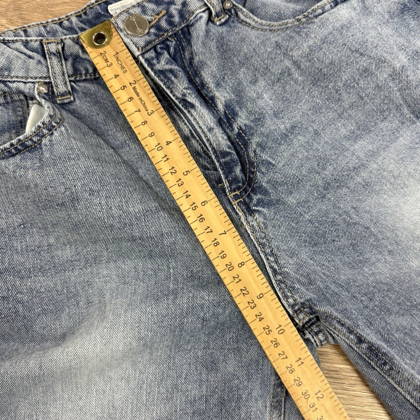 Vintage VINTAGE Ban.jara High Rise Barrel Leg Jeans 100% Cotton Size 7/27 Blue Womens Jeans Straight Size 28" / US 6 / IT 42 - 6 Thumbnail