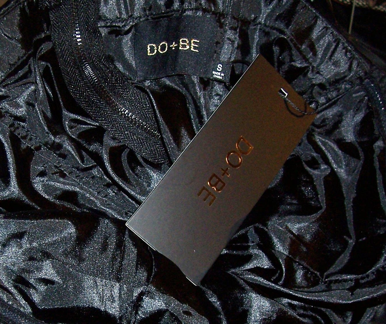 Other Do + Be Black Ruffled Strapless Dress S NWT Size S / US 4 / IT 40 - 7 Thumbnail