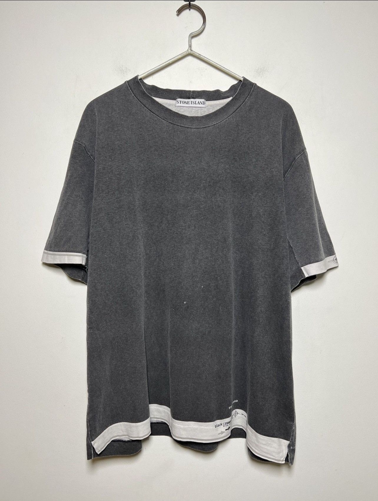 Stone Island Stone Island Layered Contrast Hem Set Size US XL / EU 56 / 4 - 4 Thumbnail