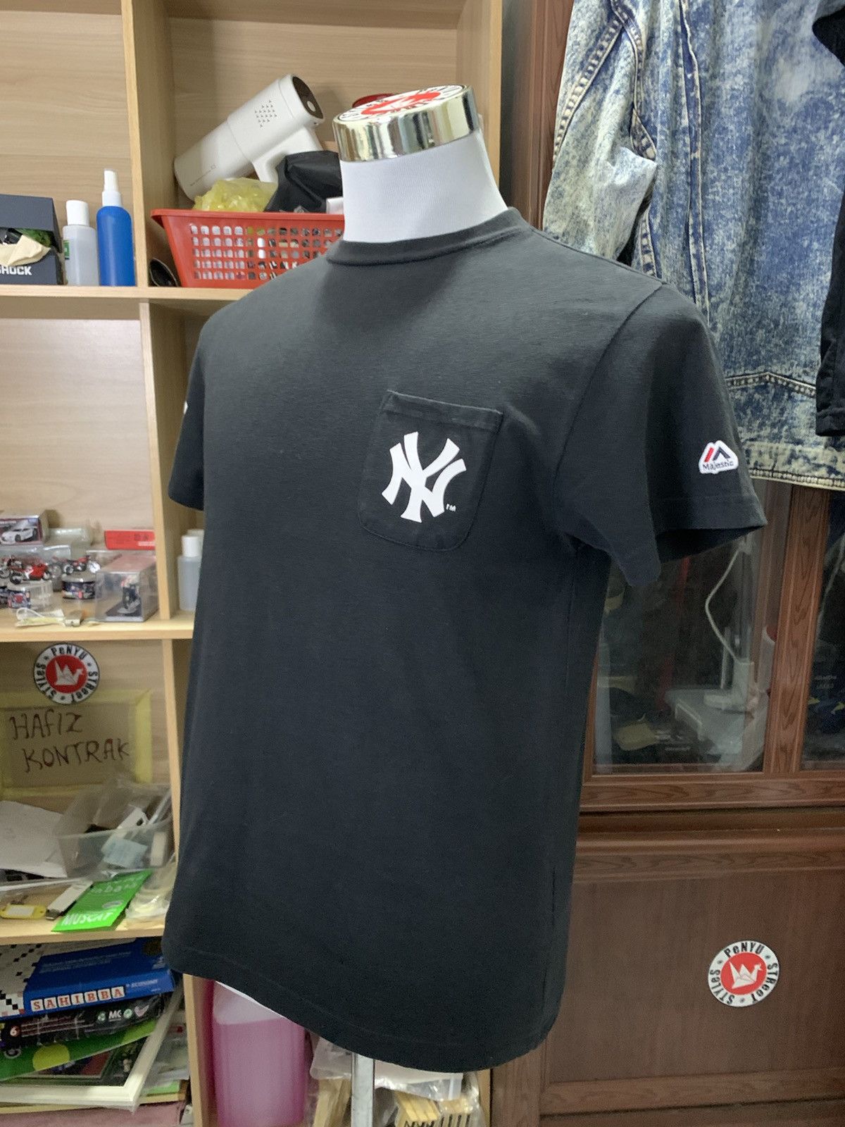 MLB New York Yankees Pocket Tee Size M / US 6-8 / IT 42-44 - 3 Thumbnail