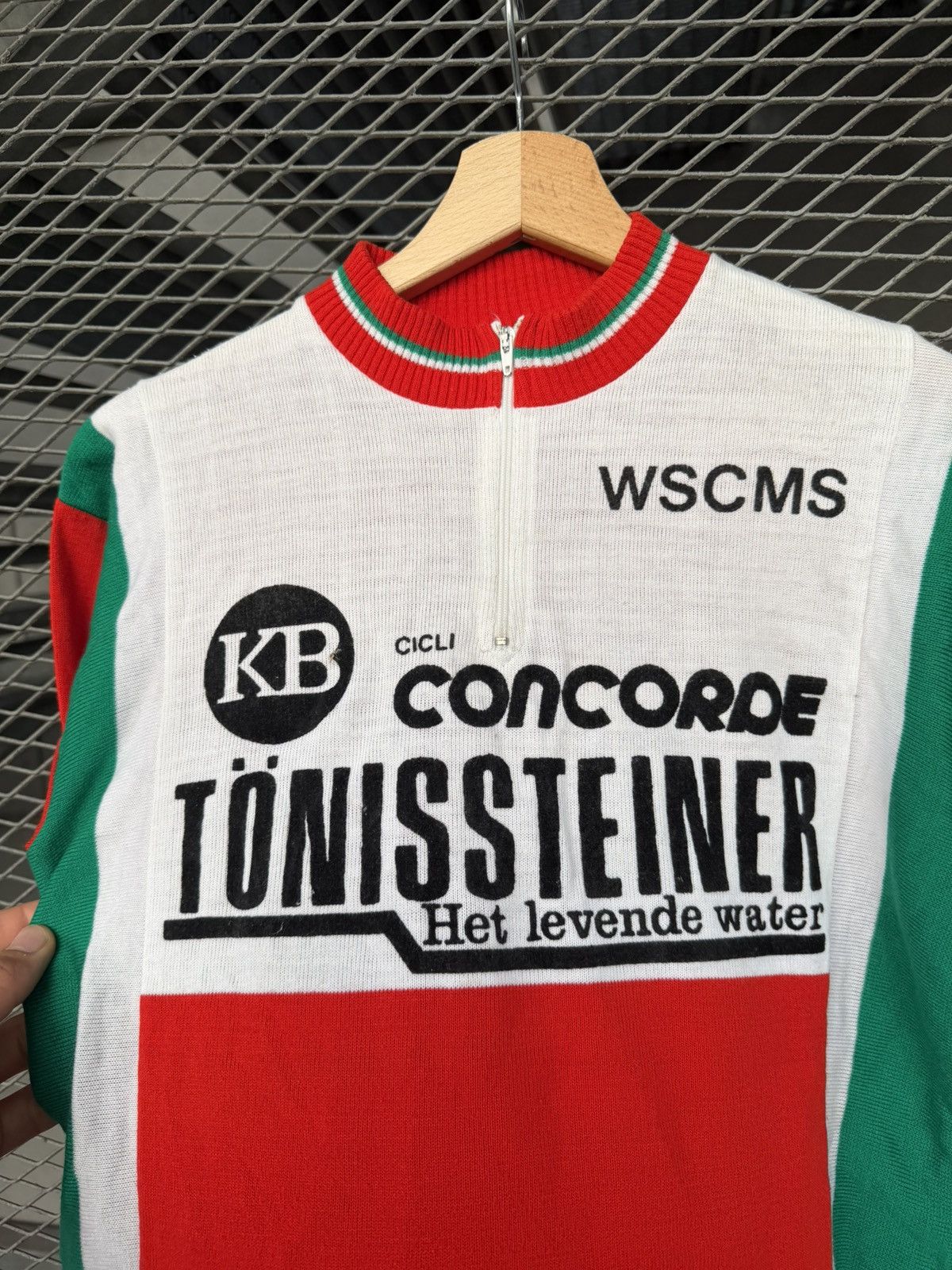 Vintage Vintage Concorde Cicli Tonissteiner Wool Cycle Jersey Size US M / EU 48-50 / 2 - 3 Thumbnail