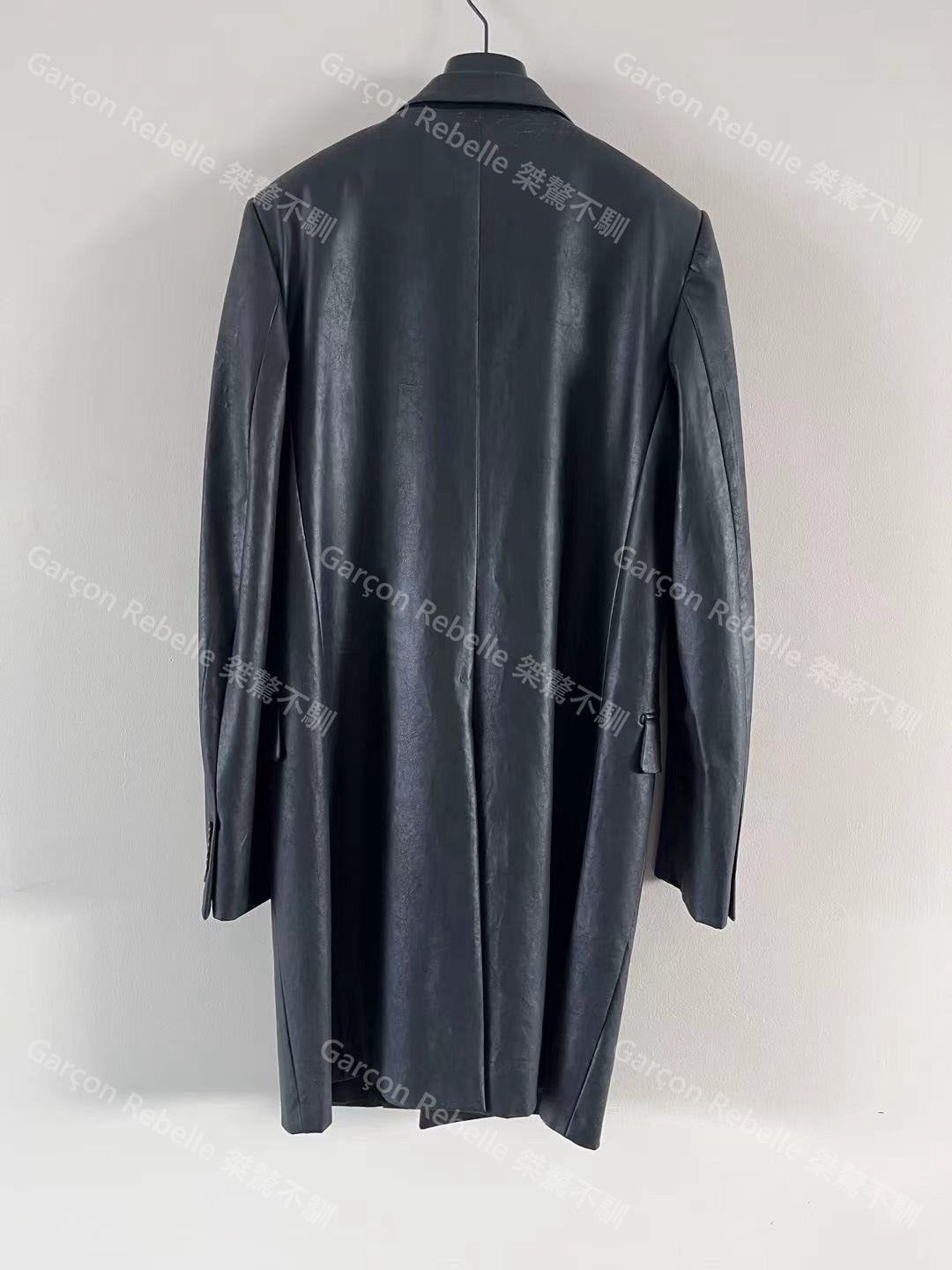 Dior × Hedi Slimane Dior Homme 03aw Peaked Lapel Coat Size US L / EU 52-54 / 3 - 3 Thumbnail