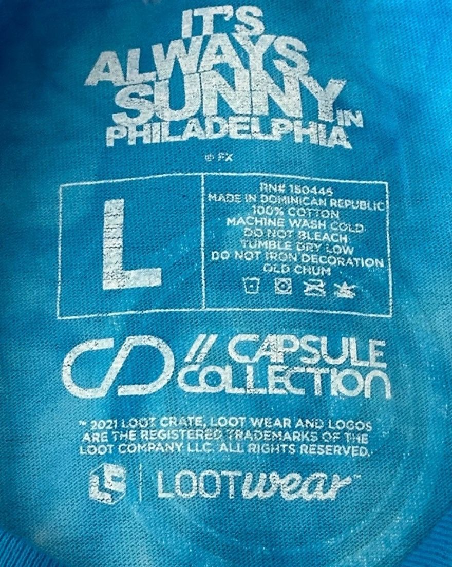 Other Always Sunny shirt Size US L / EU 52-54 / 3 - 3 Thumbnail