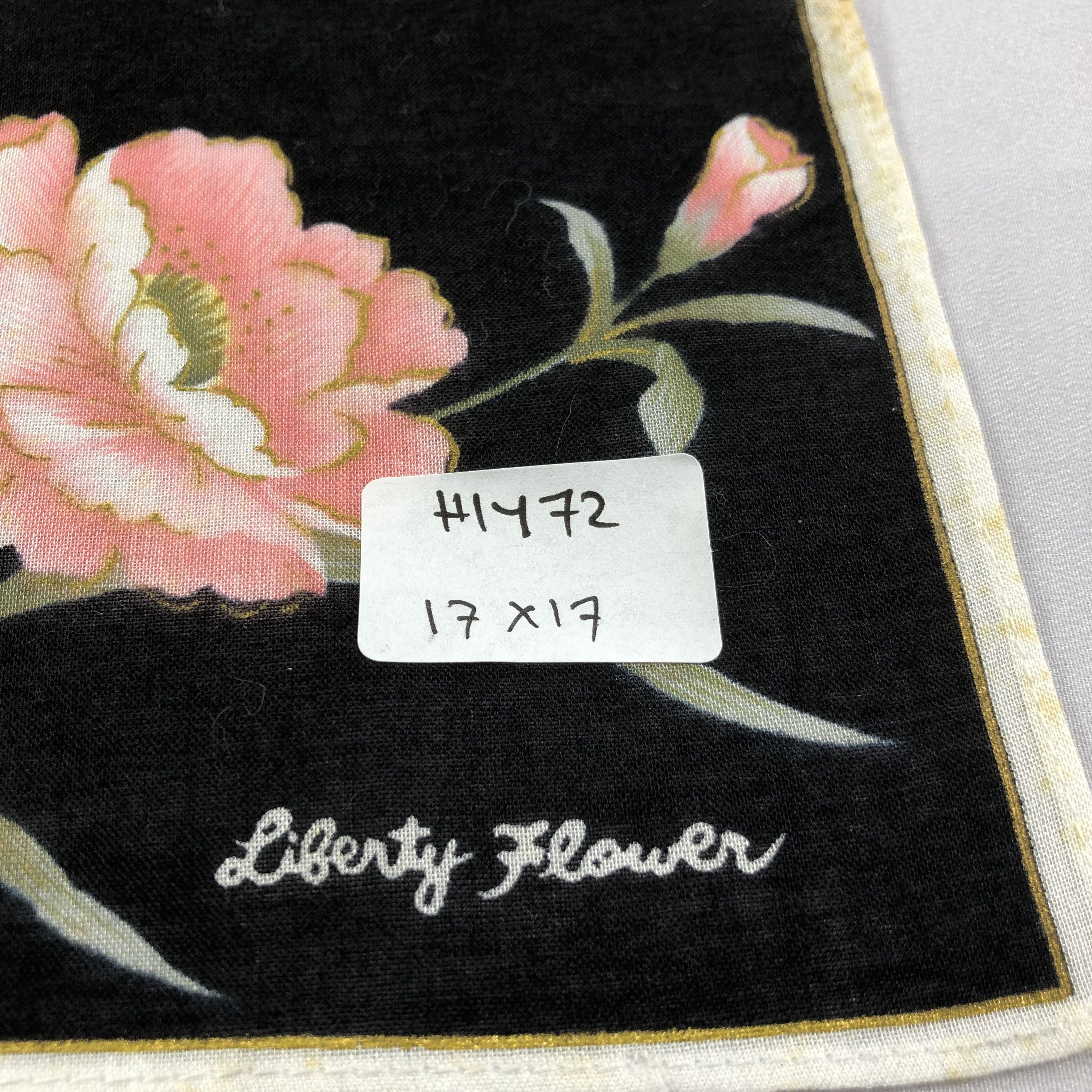 Japanese Brand Liberty Flower Handkerchief Neckerchief Bandana H1472 Size ONE SIZE - 11 Thumbnail