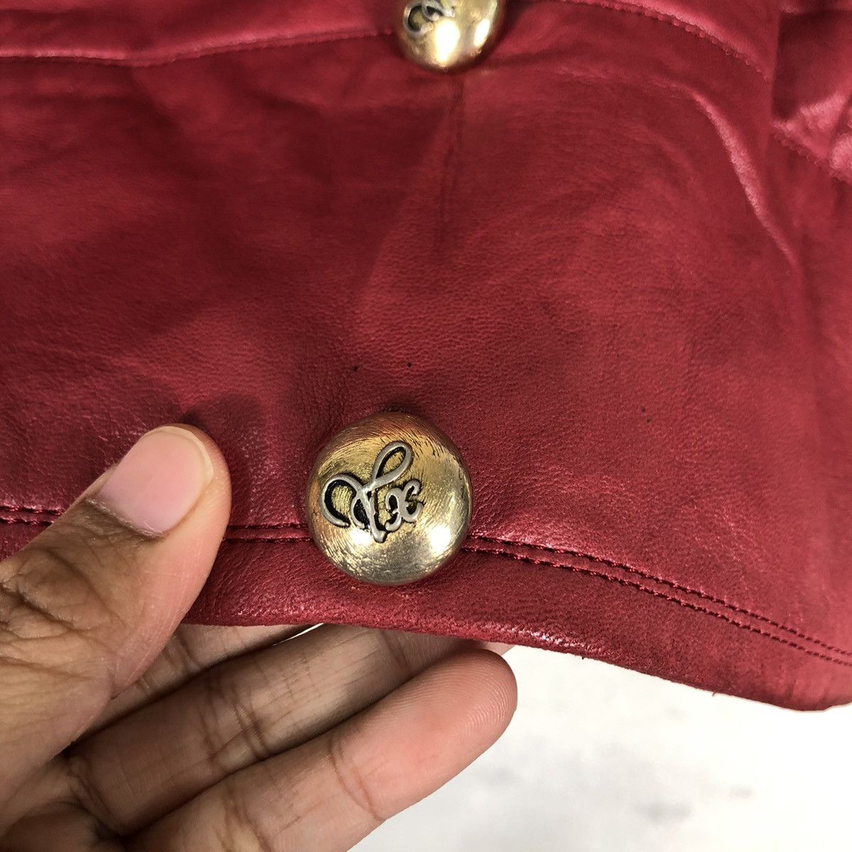 Japanese Brand 🔥Vintage Chore Genuine Leather Jacket Japan Double Breast Size US M / EU 48-50 / 2 - 16 Thumbnail