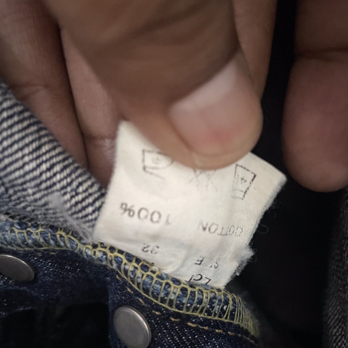 Full Count & Co. Vintage Full Count Redline Selvedge Denim Jeans Size US 30 / EU 46 - 6 Thumbnail