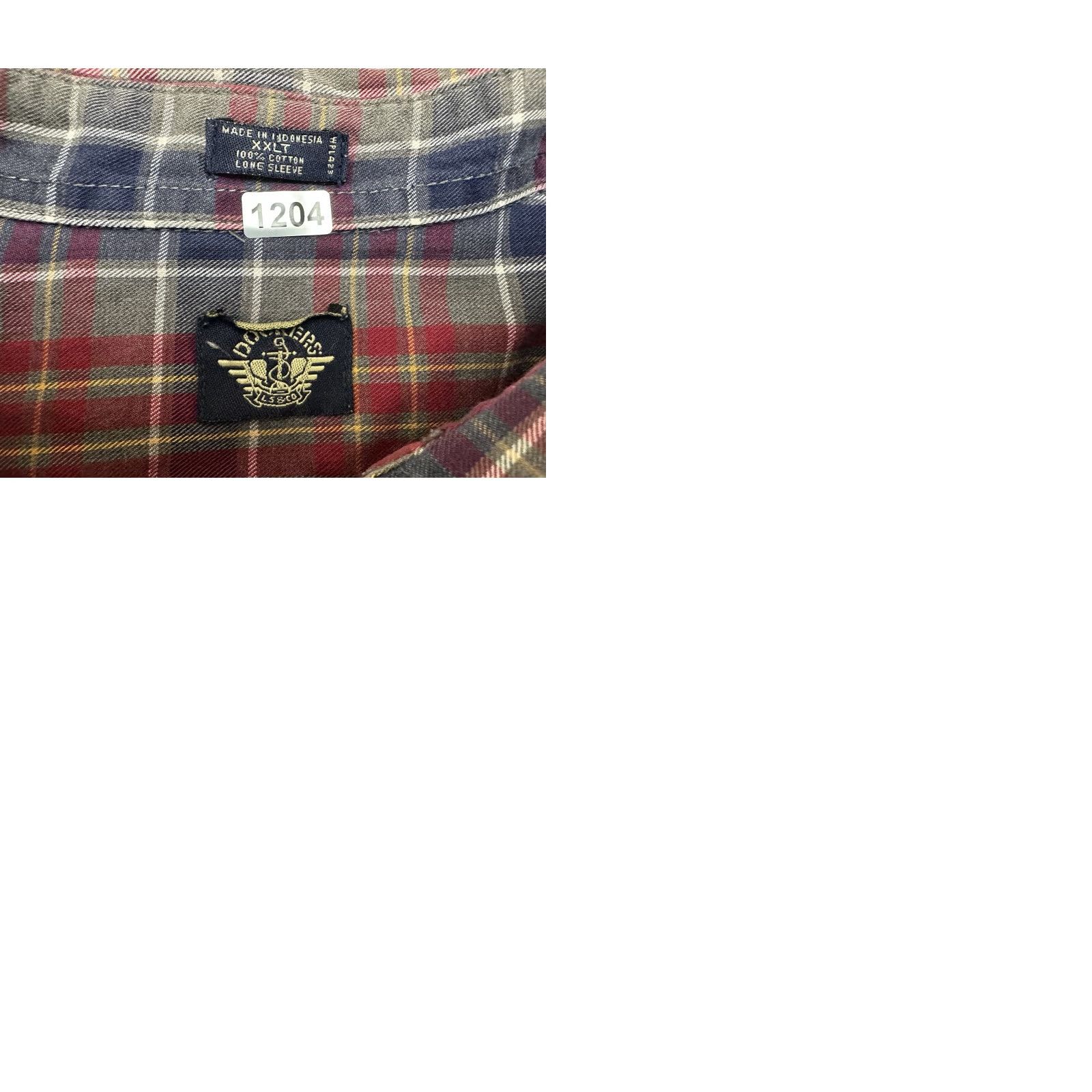 Dockers VINTAGE Dockers Button-Down Shirt Men's 2XL Tall Plaid Gray 90s Casual Outdoor Size US XXL / EU 58 / 5 - 10 Thumbnail