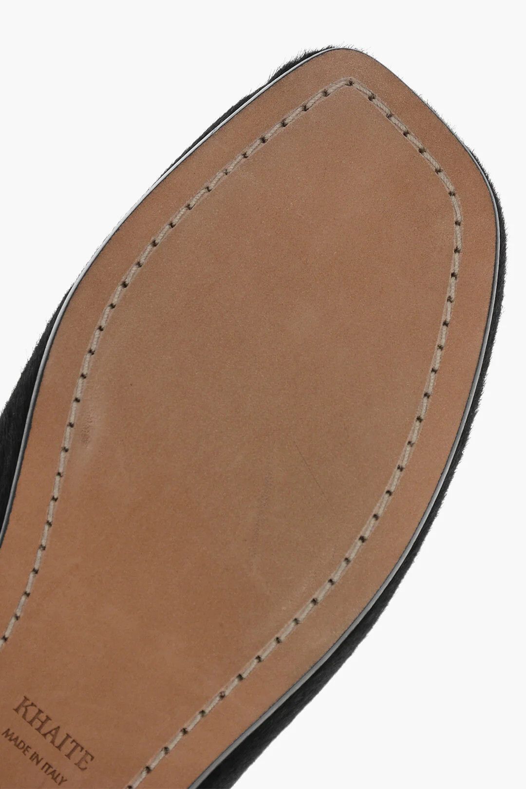 KHAITE og1mm0426 Pony Hair Loafers in Black Size US 7 / IT 37 - 5 Thumbnail