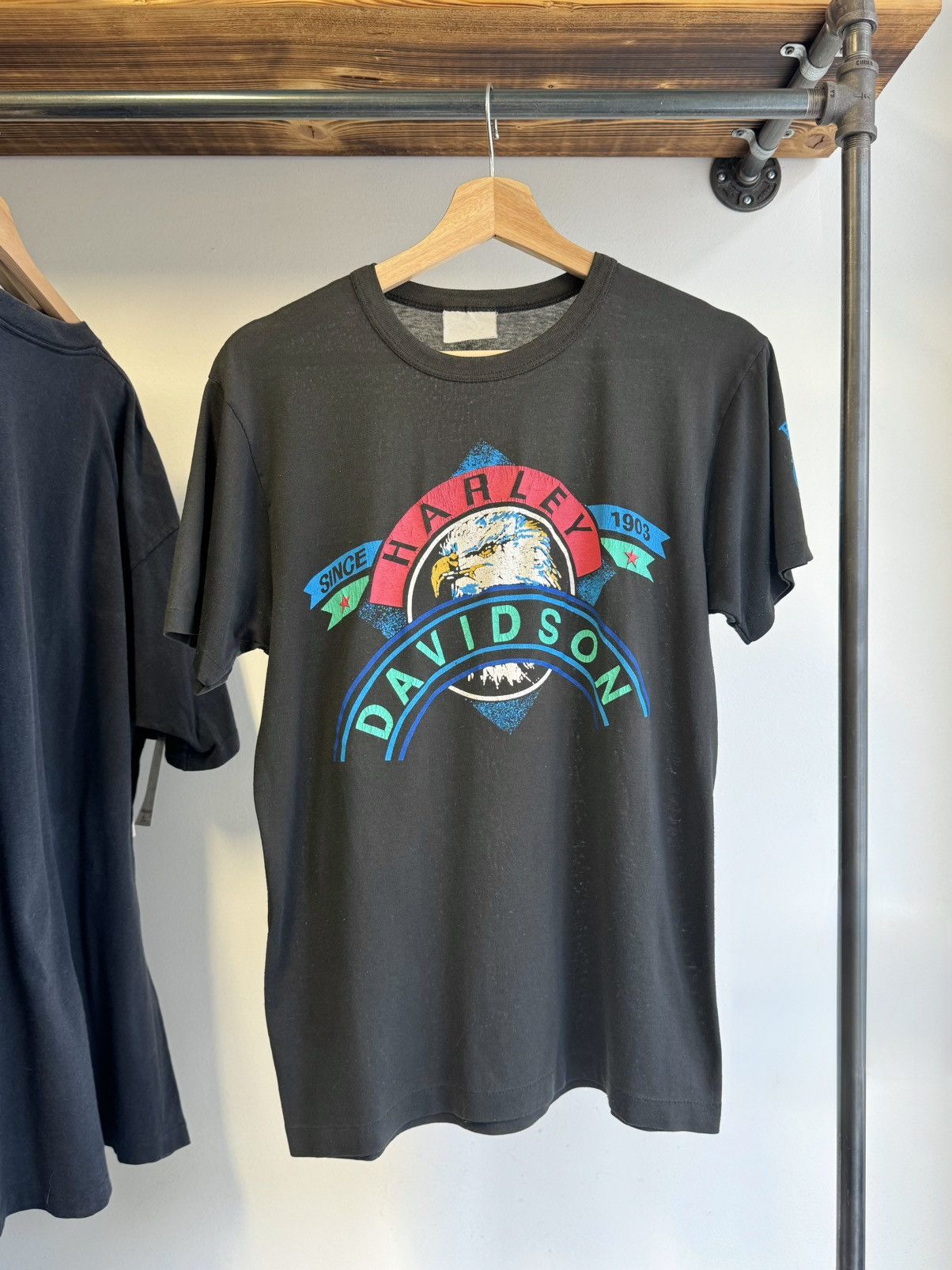 Harley Davidson 1980s Harley Davidson Paper Thin tee Size US L / EU 52-54 / 3 - 1 Preview