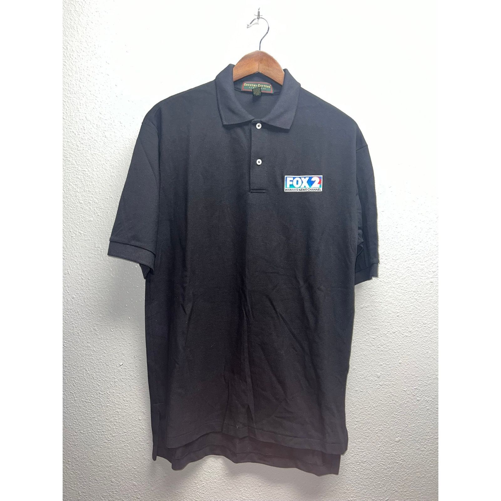 Vintage Vintage Hawaii News Polo Shirt Hawaii's News Channel Fox 2 M Size US M / EU 48-50 / 2 - 1 Thumbnail