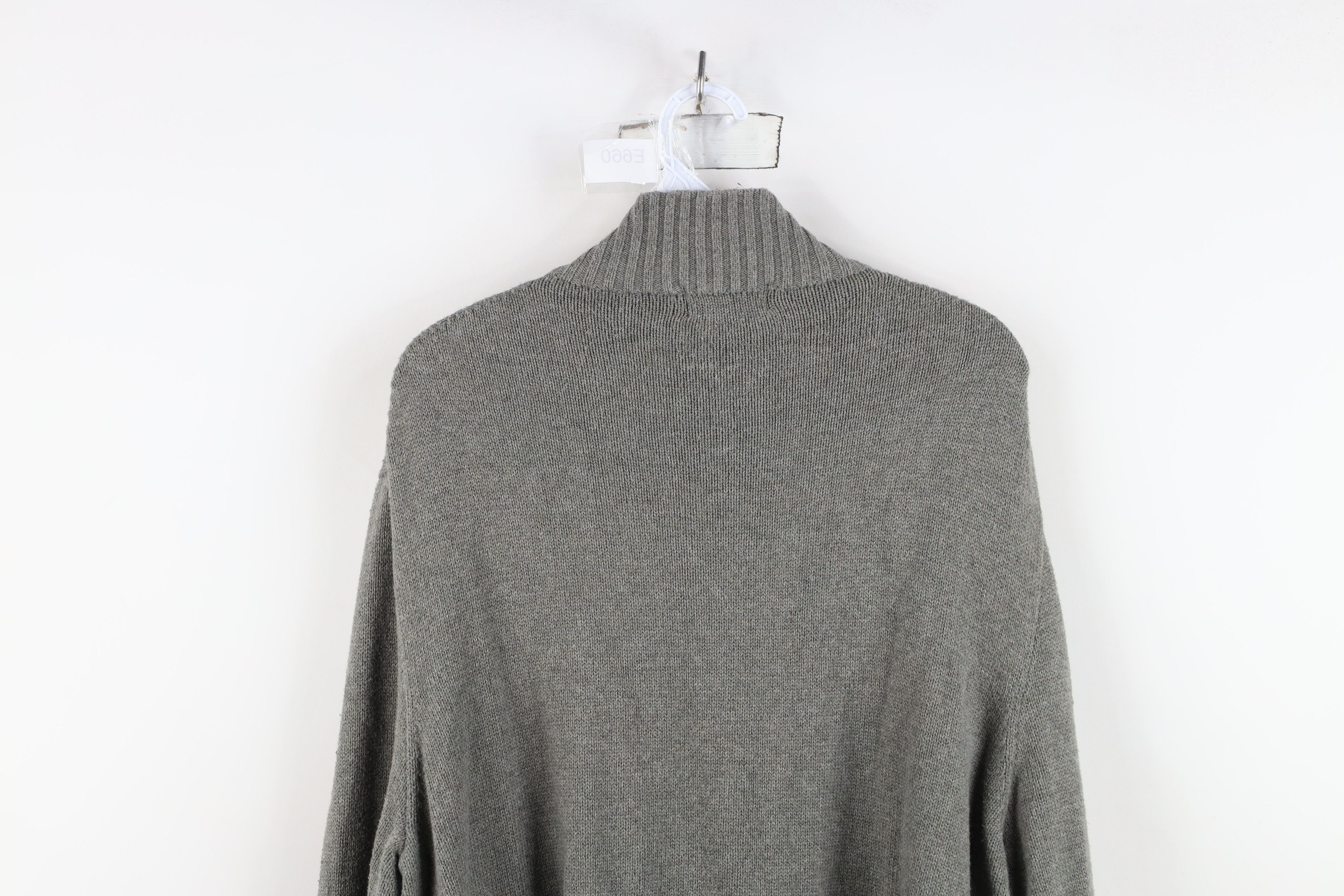 Ralph Lauren Vintage Ralph Lauren Ribbed Knit Half Zip Pullover Sweater Size US XL / EU 56 / 4 - 12 Thumbnail