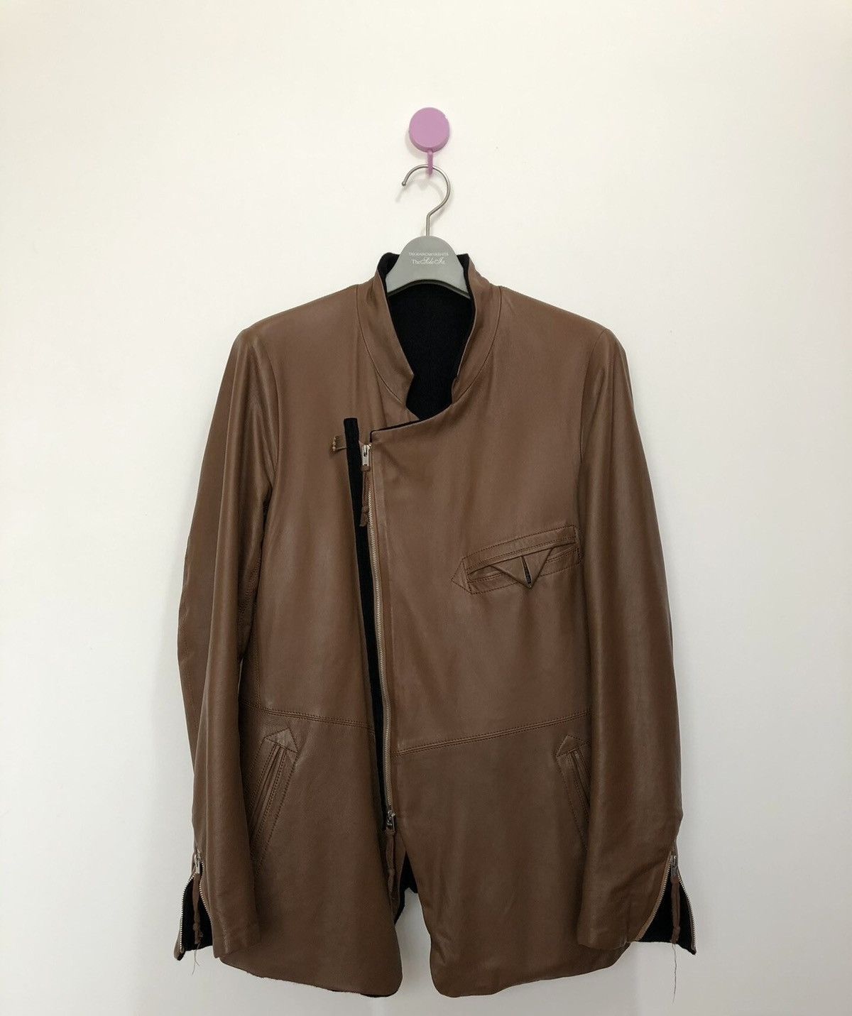 Takahiromiyashita The Soloist. TAKAHIROMIYASHITA THE SOLOIST leather jacket Size US S / EU 44-46 / 1 - 5 Thumbnail