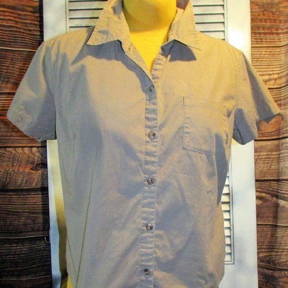 Columbia Columbia XL Petite Tan Camp Shirt Size XL / US 12-14 / IT 48-50 - 2 Thumbnail