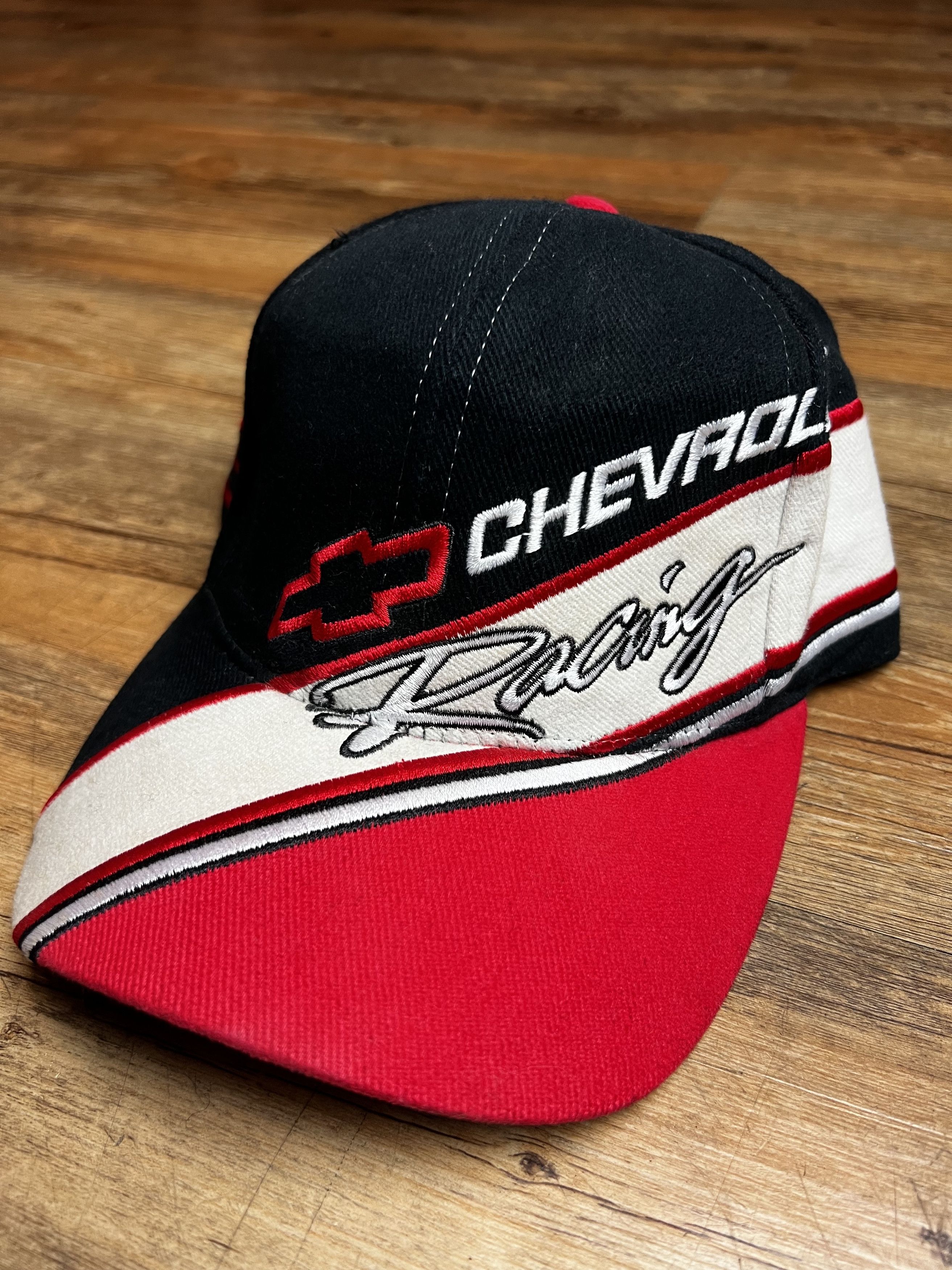 Chevrolet Vintage 1990's NASCAR Style Chevrolet Racing Snapback Cap Size ONE SIZE - 3 Thumbnail