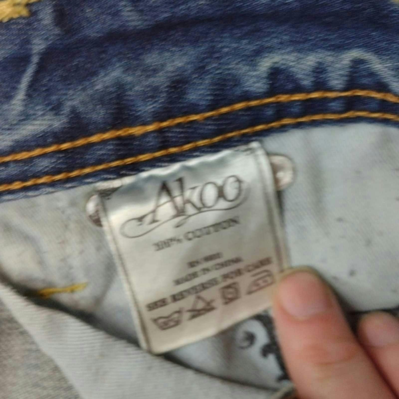 AKOO Akoo relaxed fit jeans size 40 Size US 40 / EU 56 - 5 Thumbnail