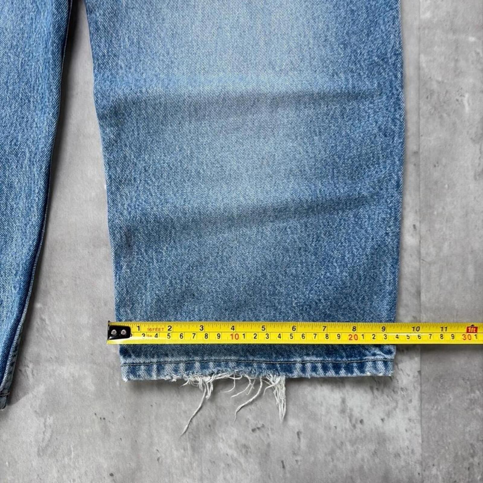 Sean John Y2K Light Wash Sean John Grunge Baggy Skater Denim Jeans Size US 32 / EU 48 - 8 Thumbnail