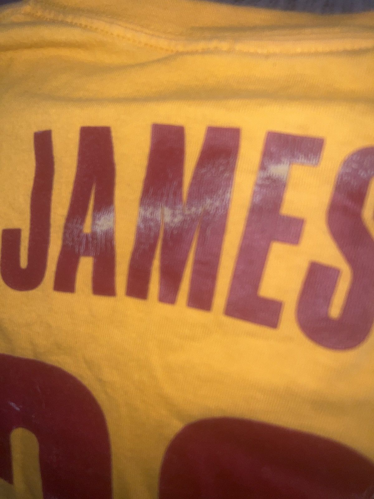 NBA NBA Cleveland Cavaliers #23 LeBron James Tee Size US XXL / EU 58 / 5 - 5 Thumbnail