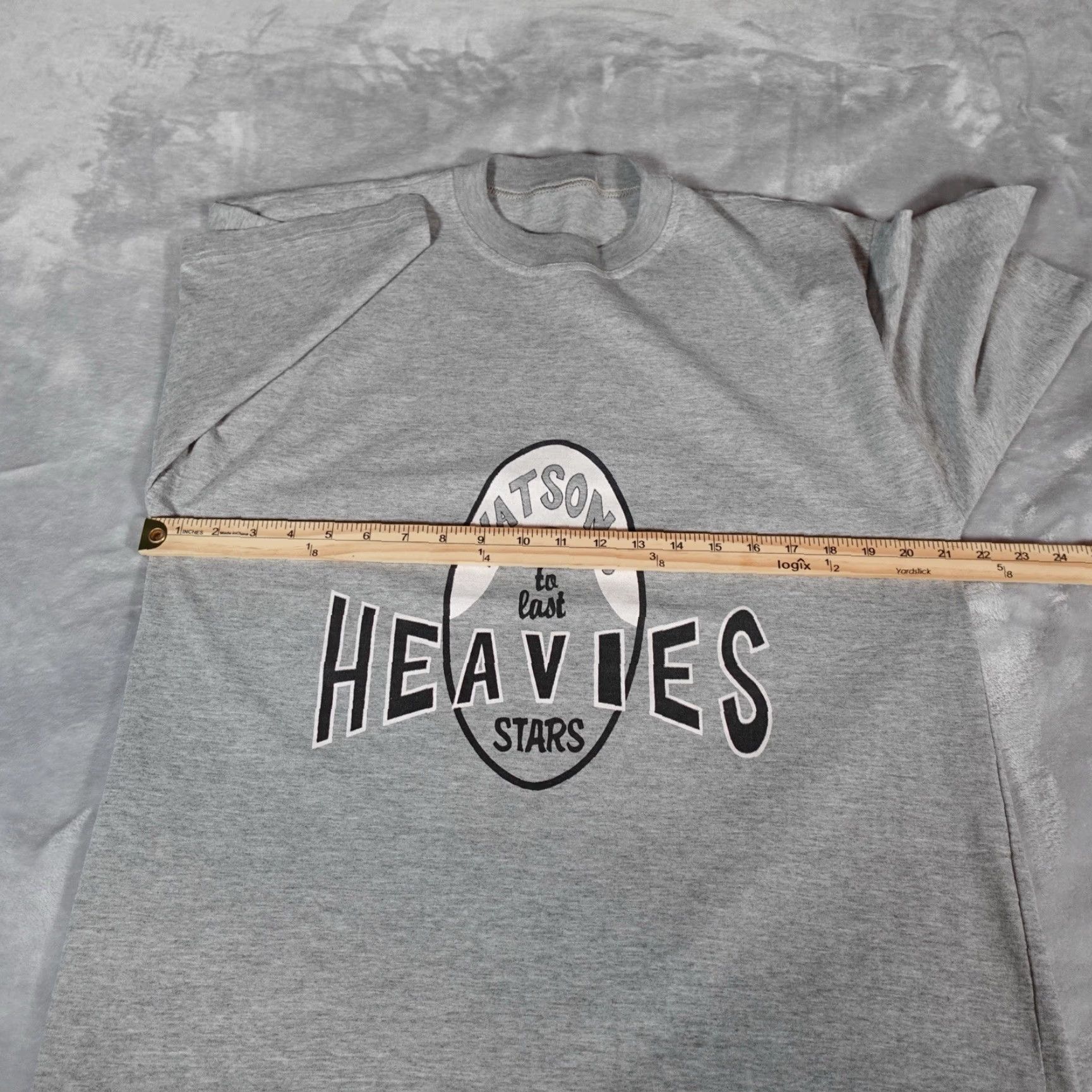 Vintage VINTAGE Watson Heavies 90s Graphic Print Crewneck T-Shirt Mens Large Gray Size US L / EU 52-54 / 3 - 5 Thumbnail