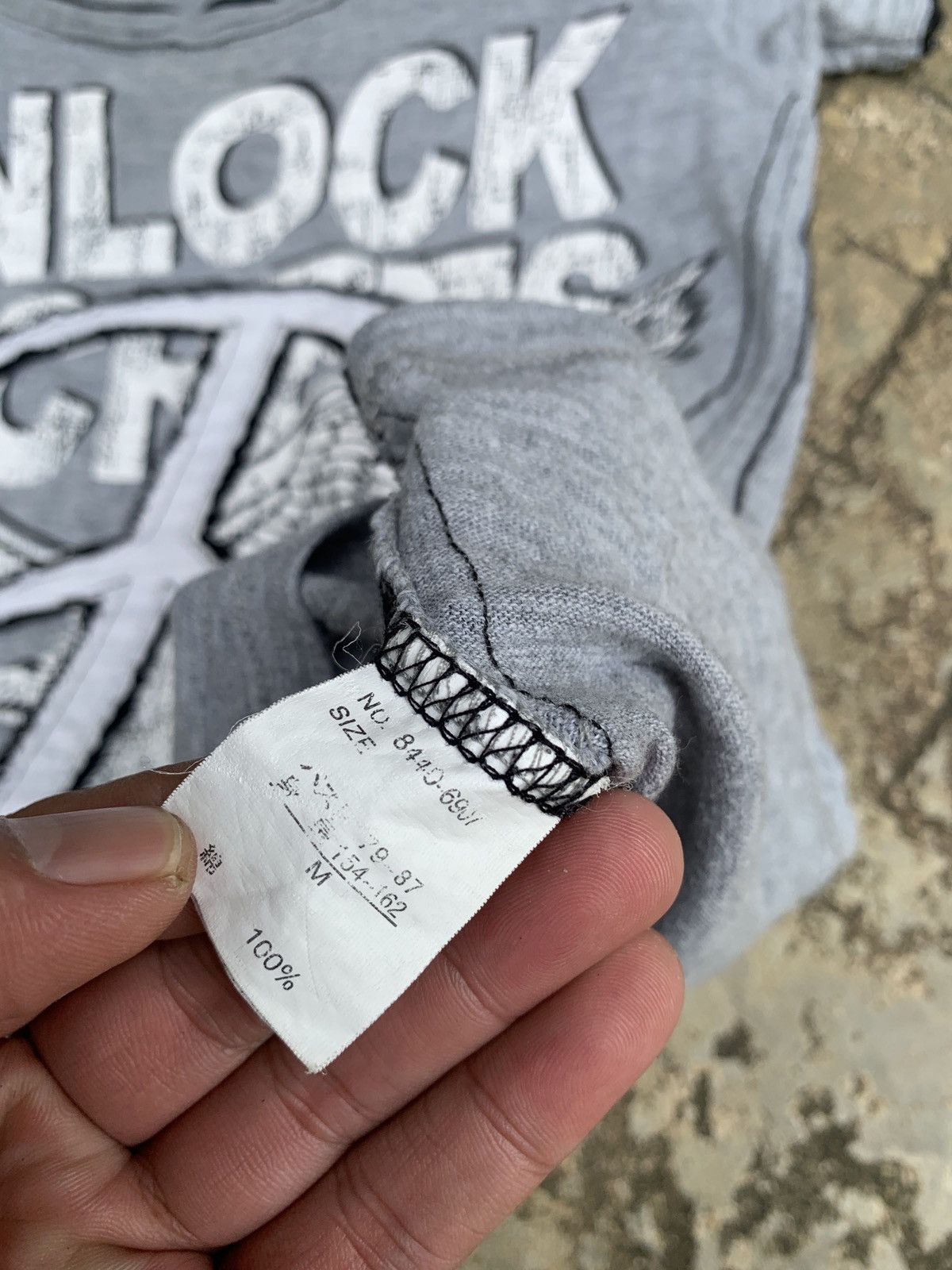 If Six Was Nine × Japanese Brand y2k Sweet Agnes Peace Sign Poem Quotes Graphic Top Size M / US 6-8 / IT 42-44 - 6 Thumbnail
