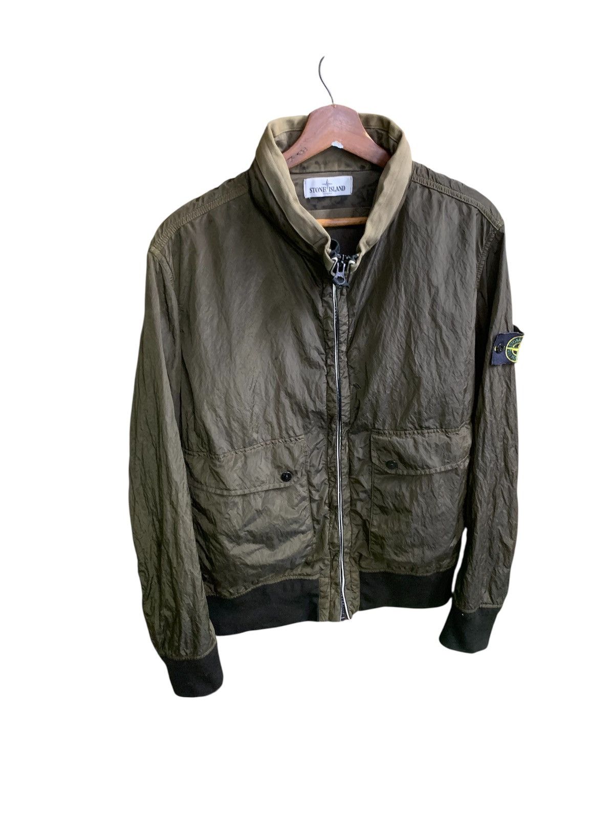 Stone Island STONE ISLAND NYLON METAL JACKET HOODIE Size US L / EU 52-54 / 3 - 7 Thumbnail