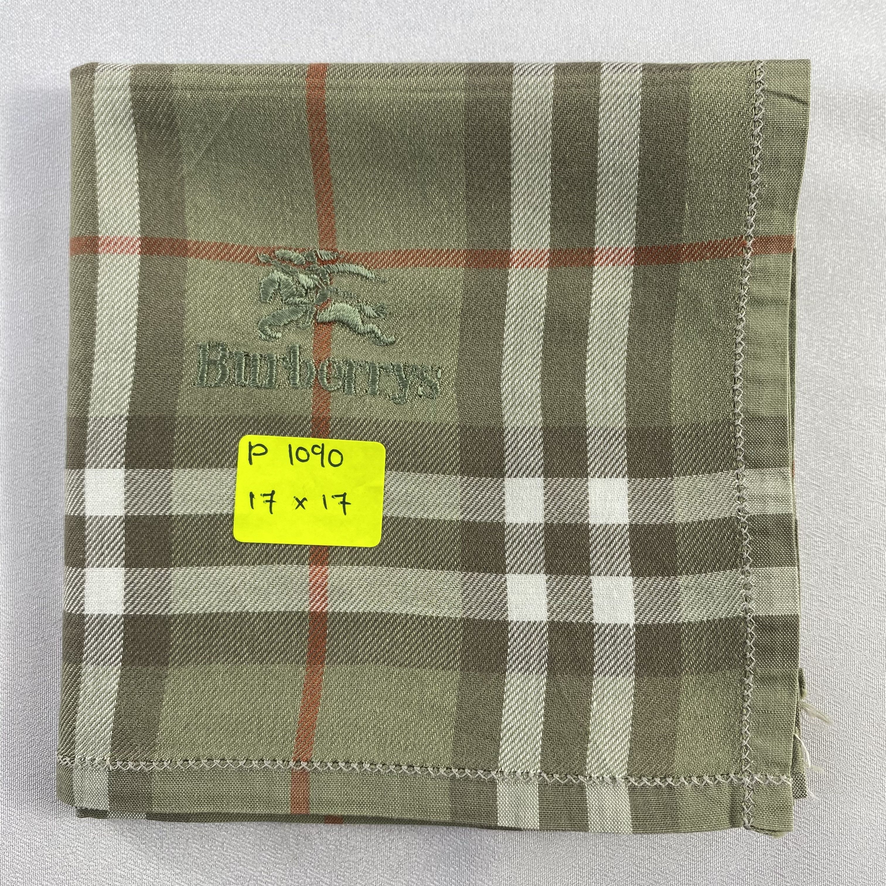 Burberry × Vintage Burberry Handkerchief / Neckerchief / Bandana-P1090 Size ONE SIZE - 5 Thumbnail