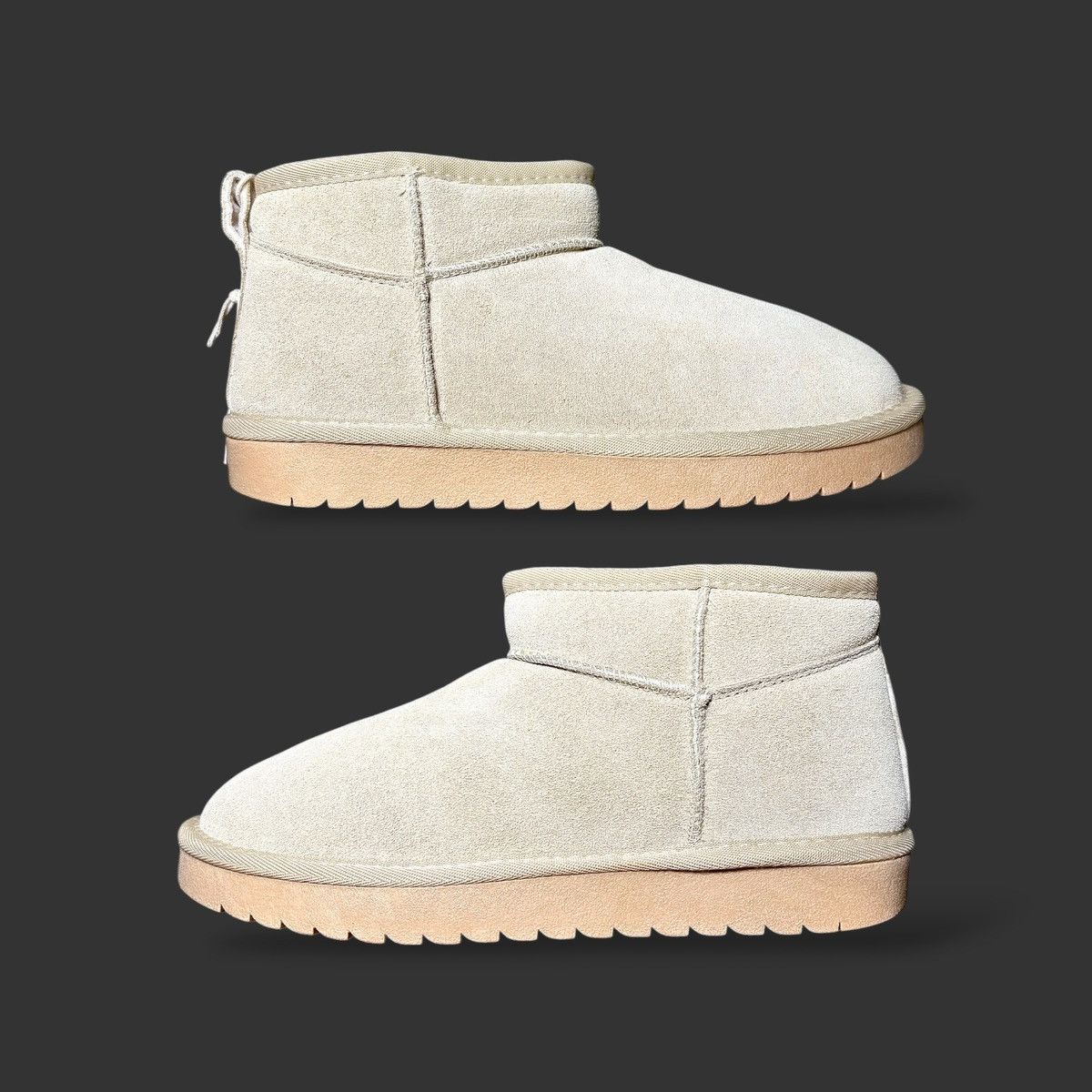 Other Cushionaire Women’s Beige Hip-2 Short Shearling Boots Sz 8.5 Size US 8.5 / IT 38.5 - 10 Thumbnail