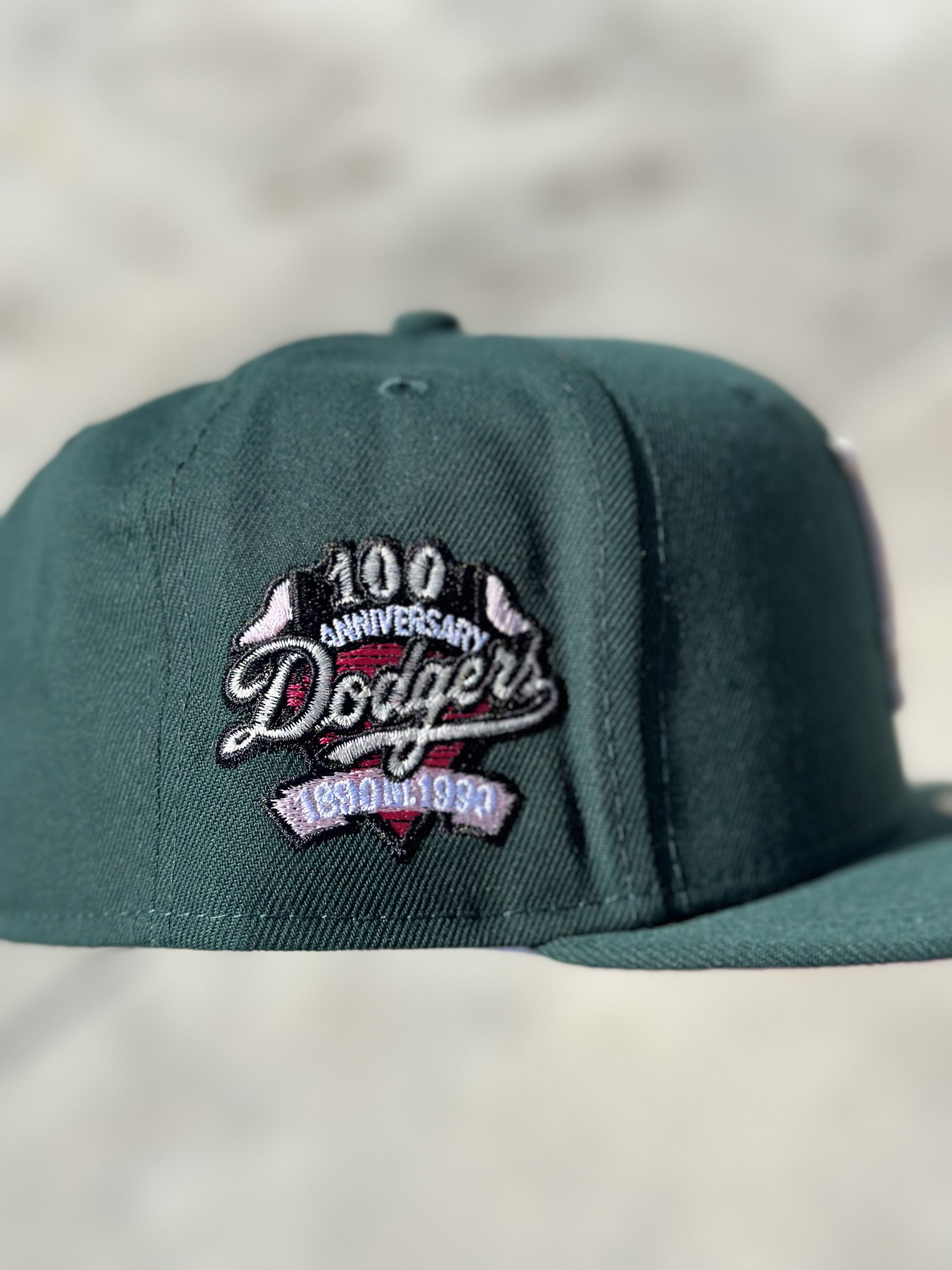 Hat Club 7 1/4 LA Dodgers 100th Anniversary Patch Size ONE SIZE - 2 Thumbnail