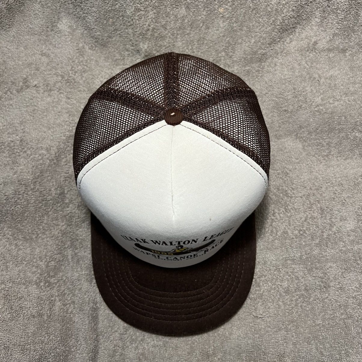 Vintage Vintage 80s Izaak Walton League Mesh Trucker Hat SnapBack Size ONE SIZE - 4 Thumbnail