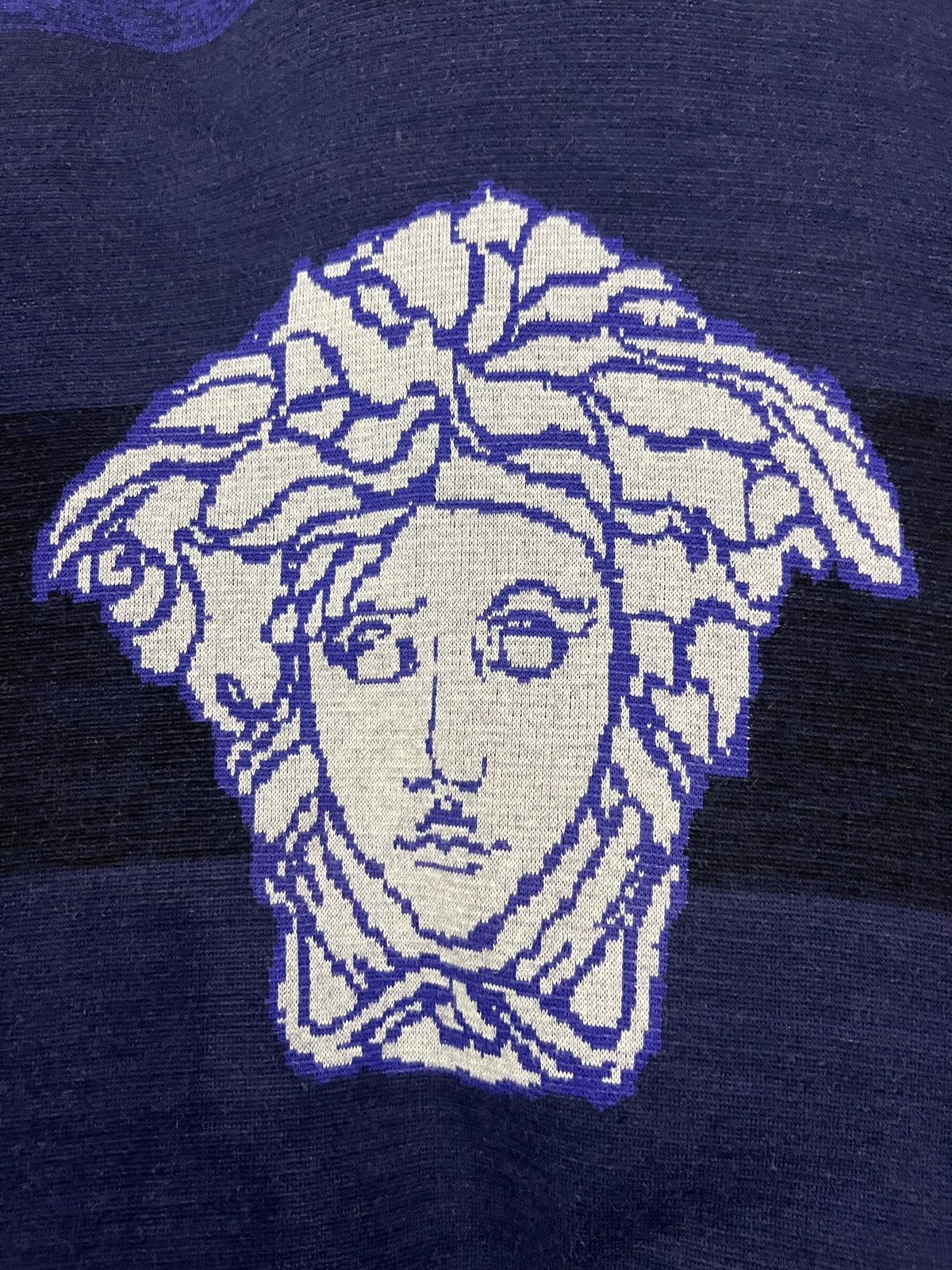 Versace Versace Medusa Knit Sweater Size US XXL / EU 58 / 5 - 4 Thumbnail