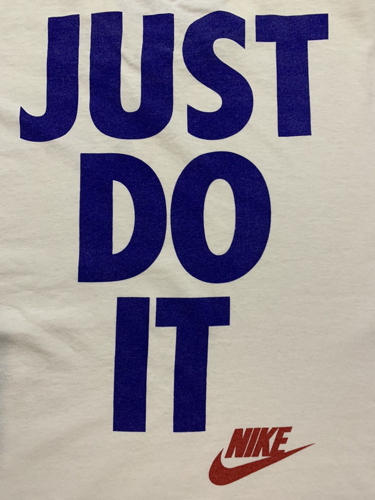 Nike × Vintage Vintage Nike Just Do It Tee Size US XL / EU 56 / 4 - 3 Thumbnail