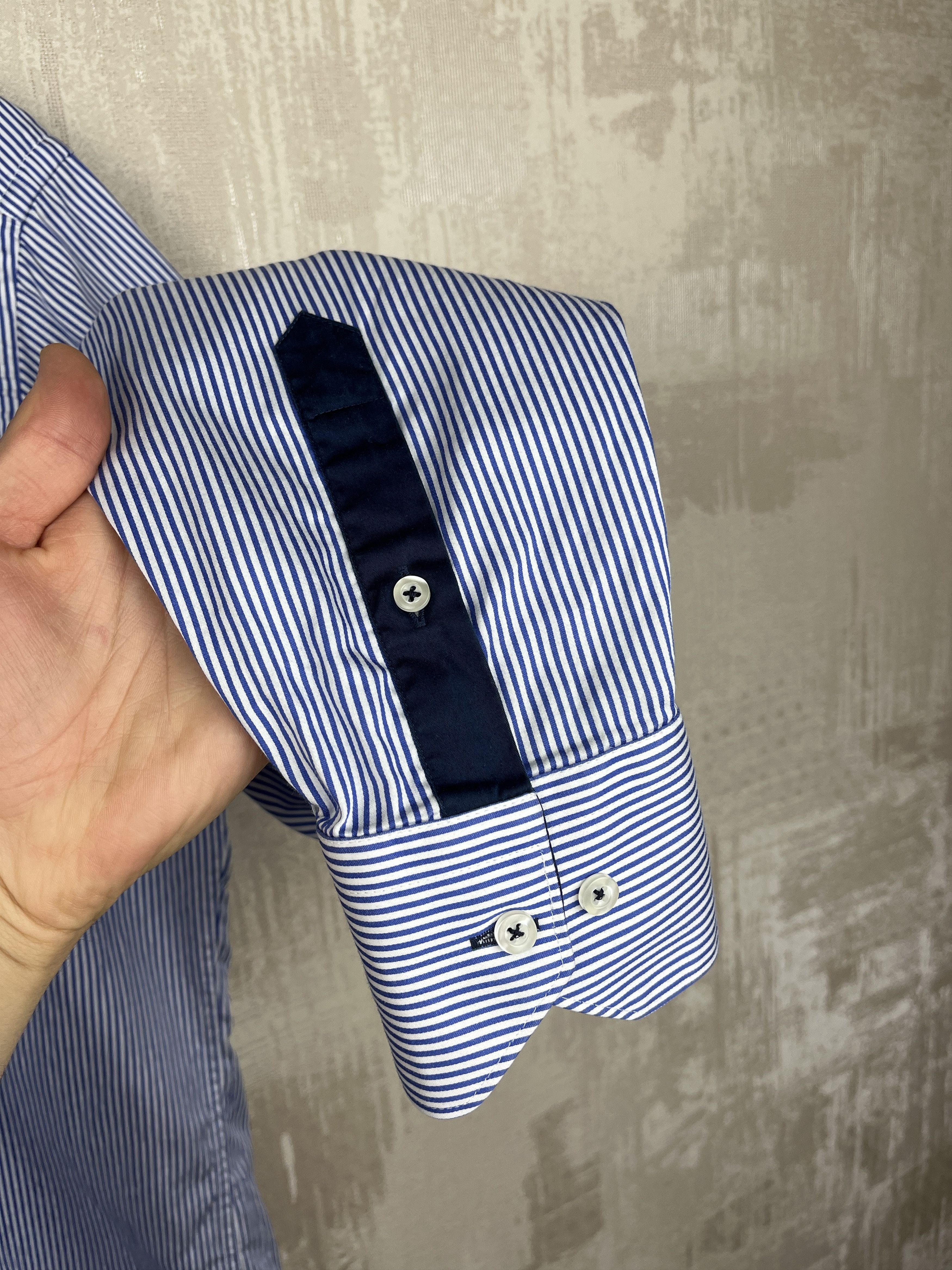 Other Claudio Lugli Striped Long Sleeve Shirt Size US L / EU 52-54 / 3 - 11 Thumbnail