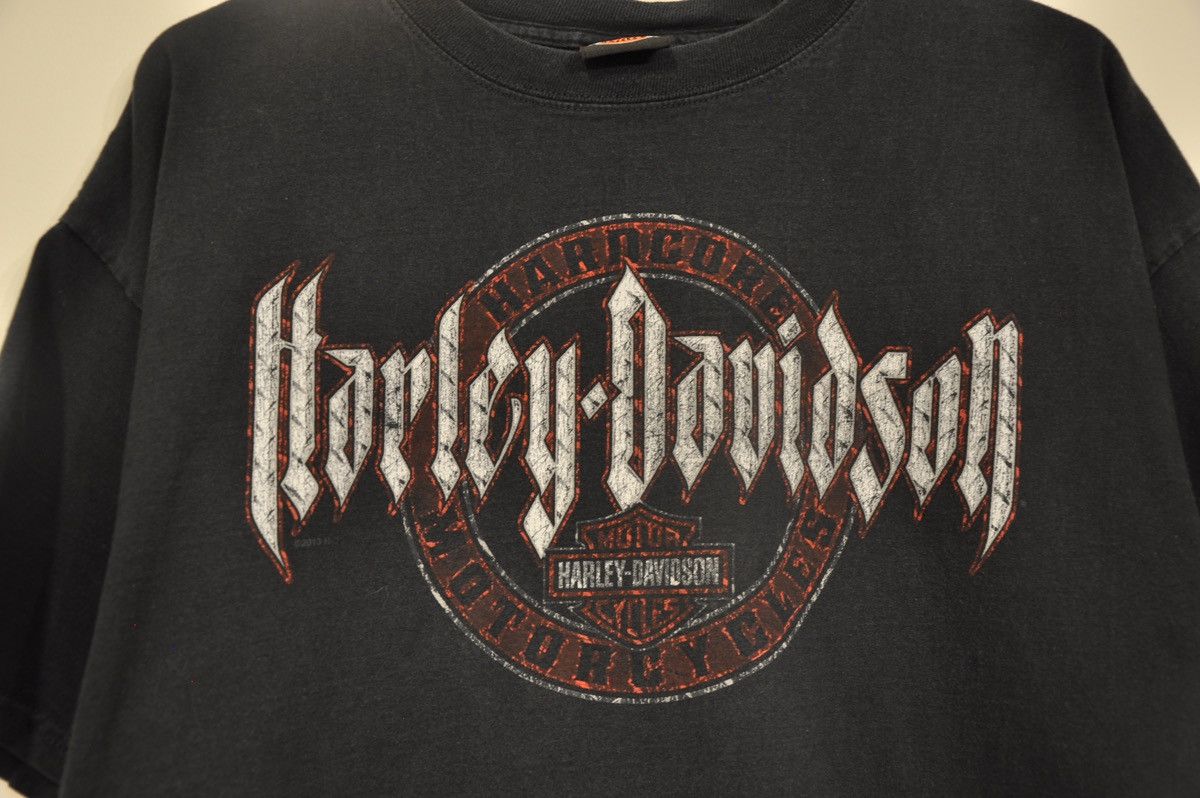Harley Davidson × Vintage Harley Davidson XL T Shirt Alberta Size US XL / EU 56 / 4 - 2 Thumbnail